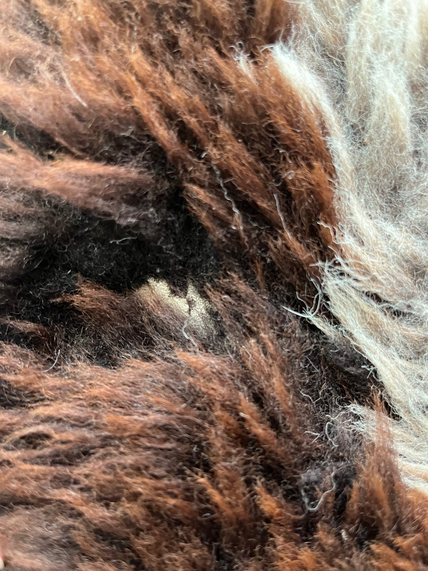 Brown and Beautiful Sheepskin Rug