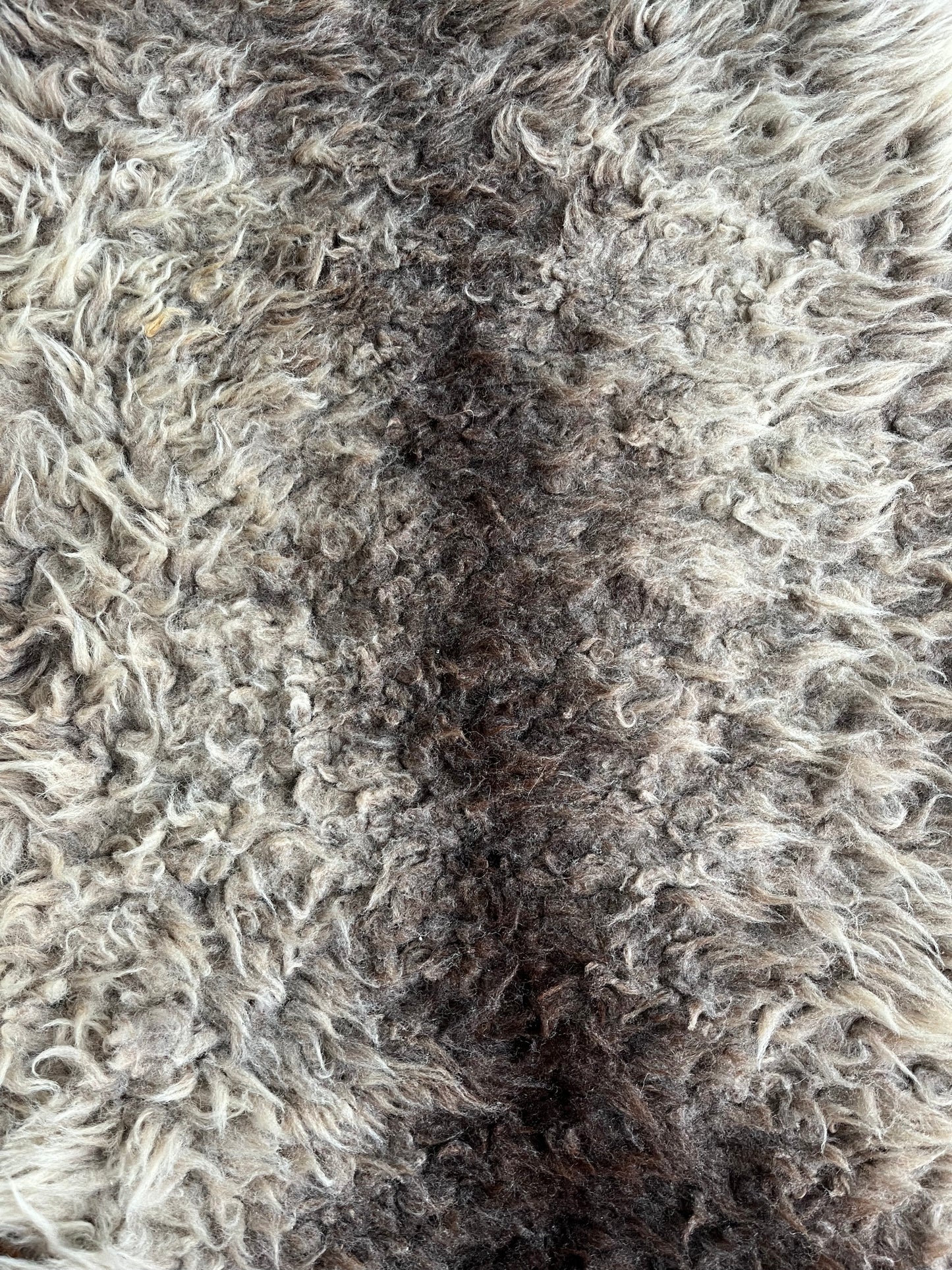 Brown and Beautiful Sheepskin Rug