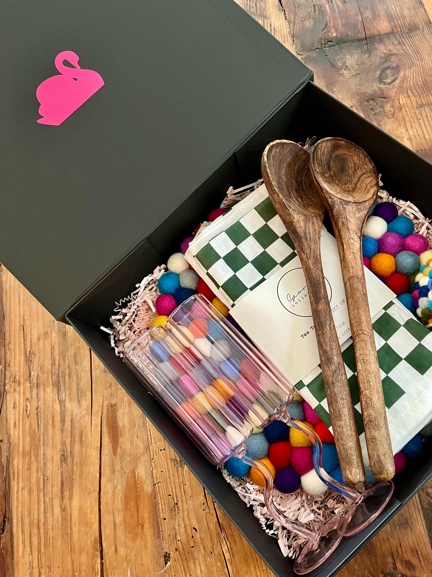 Gift Box-Rainbows & Checkers