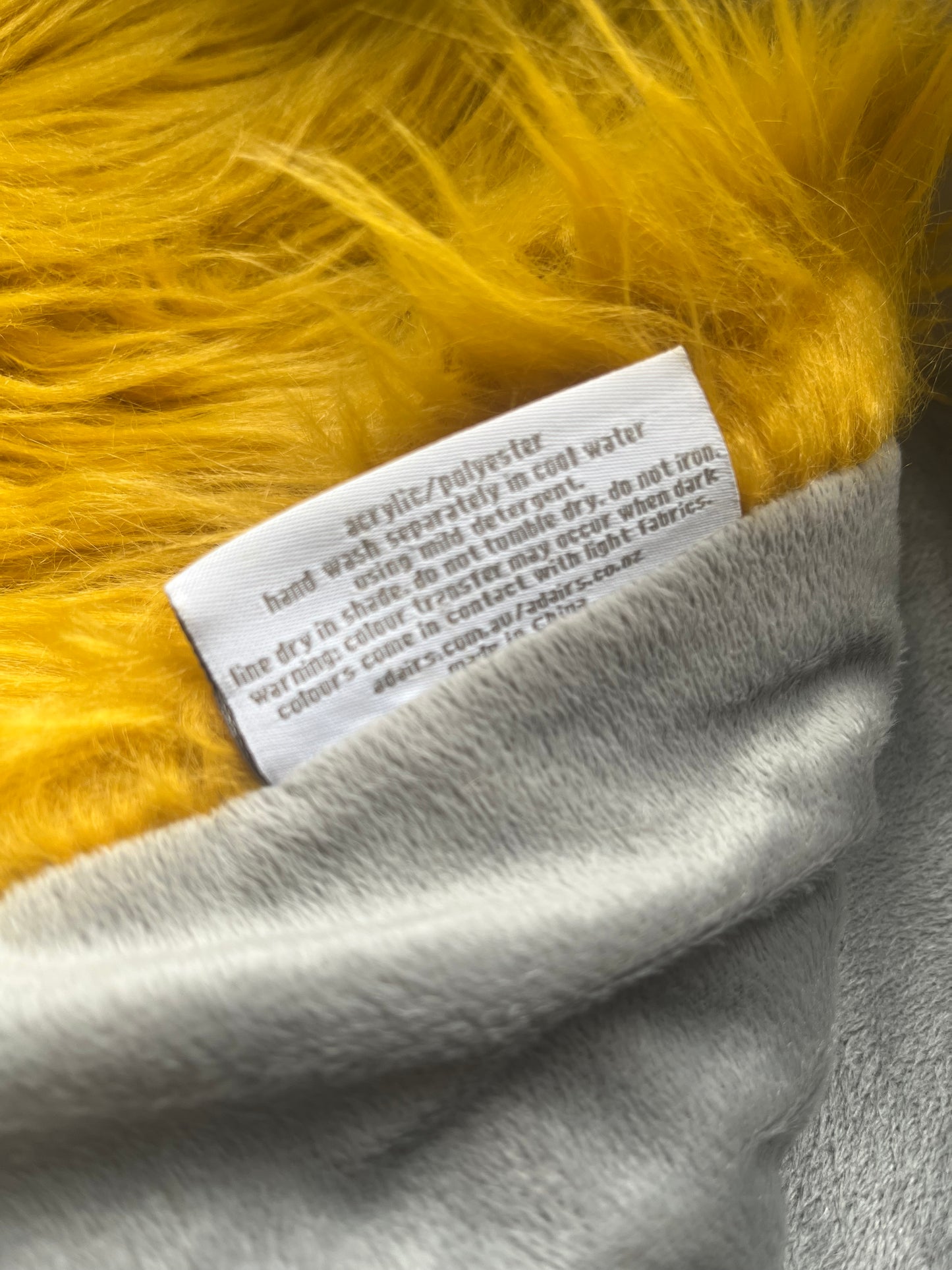 Home Republic Mustard Throw