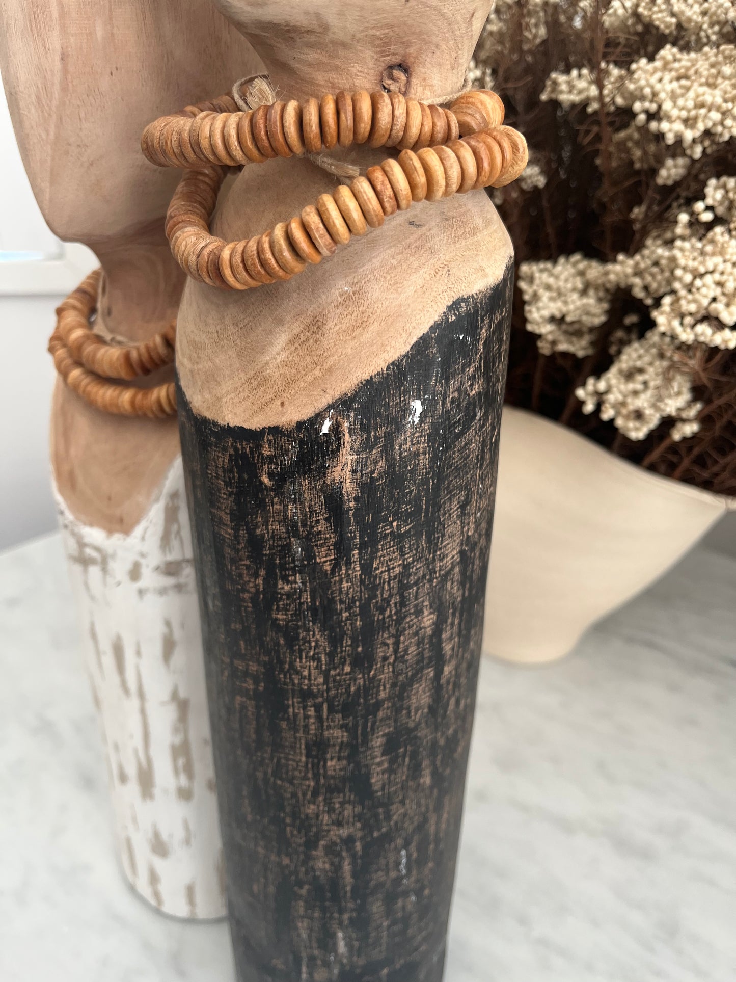 Pair of Le Forge Log Busts