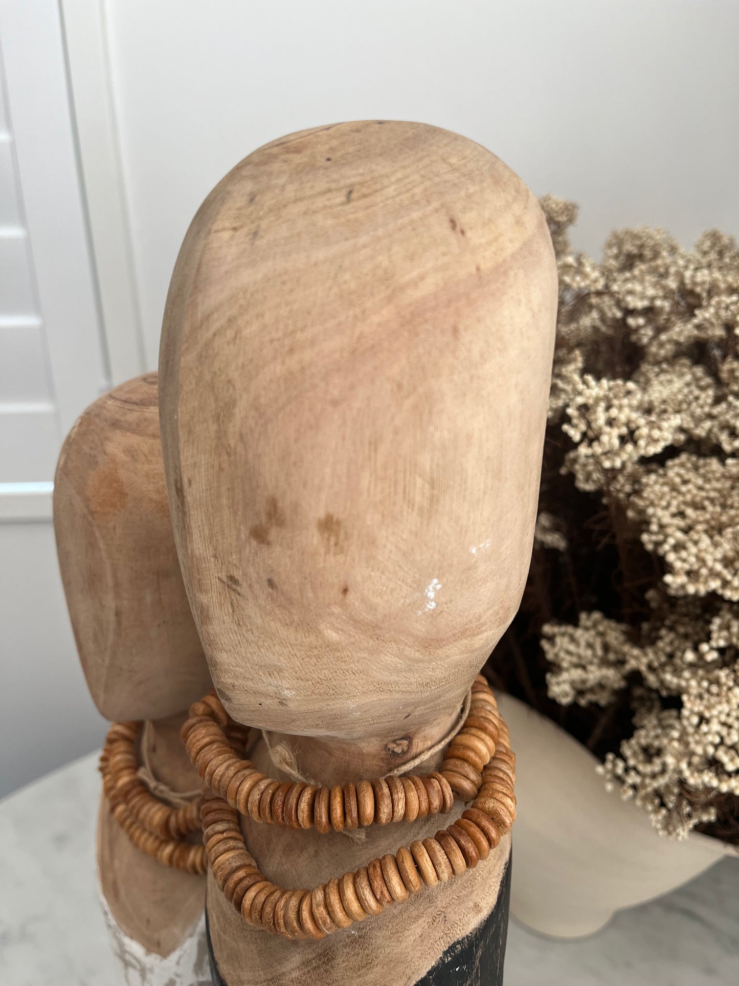 Pair of Le Forge Log Busts