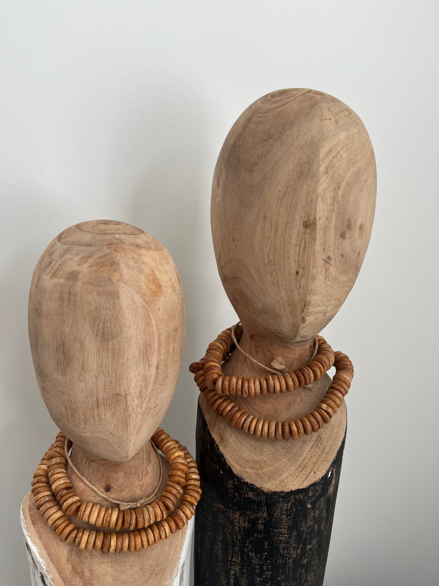 Pair of Le Forge Log Busts