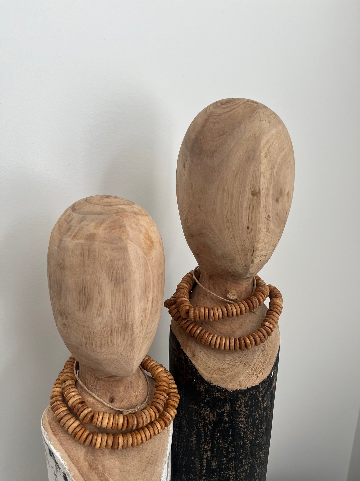 Pair of Le Forge Log Busts