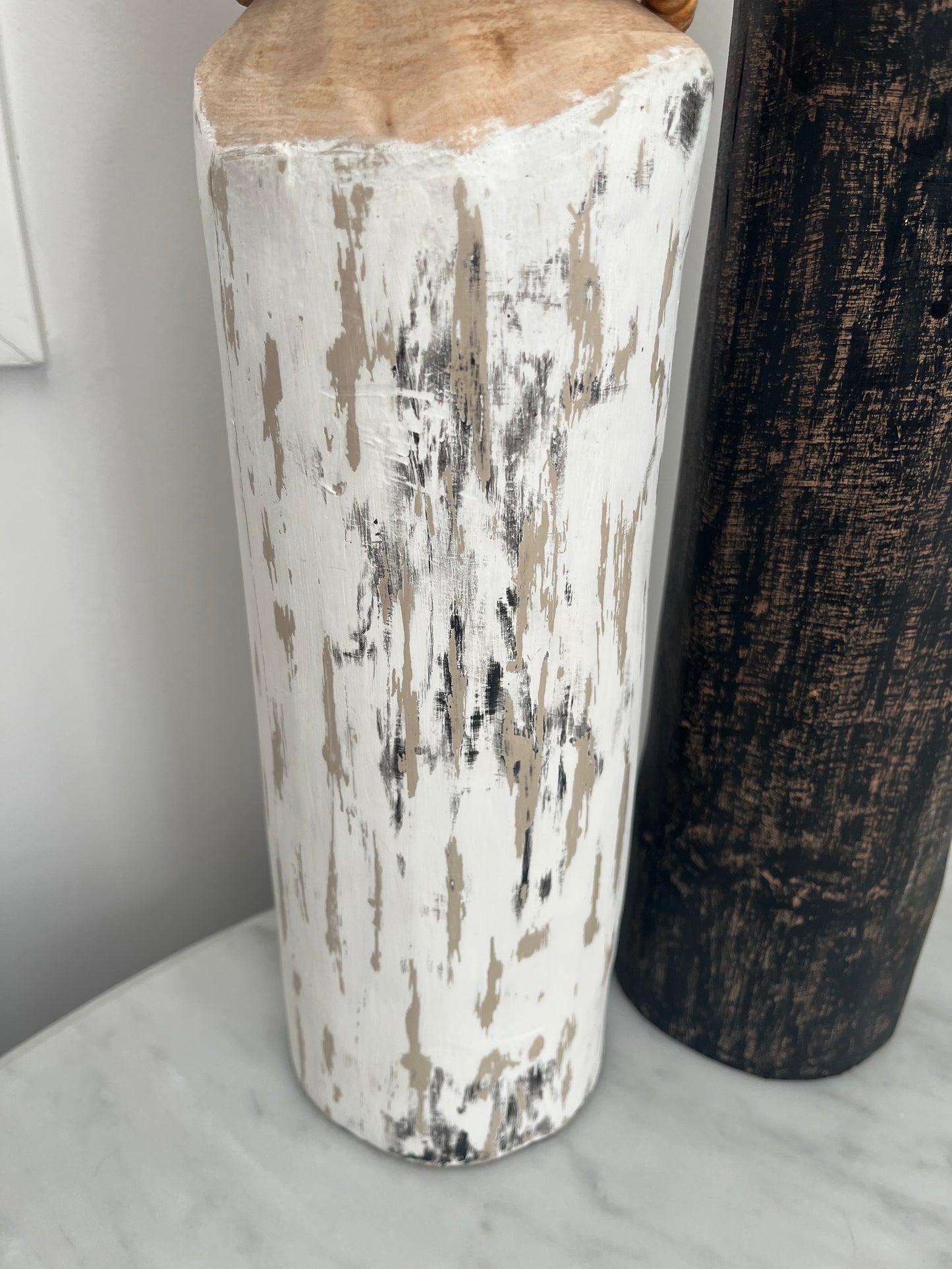 Pair of Le Forge Log Busts