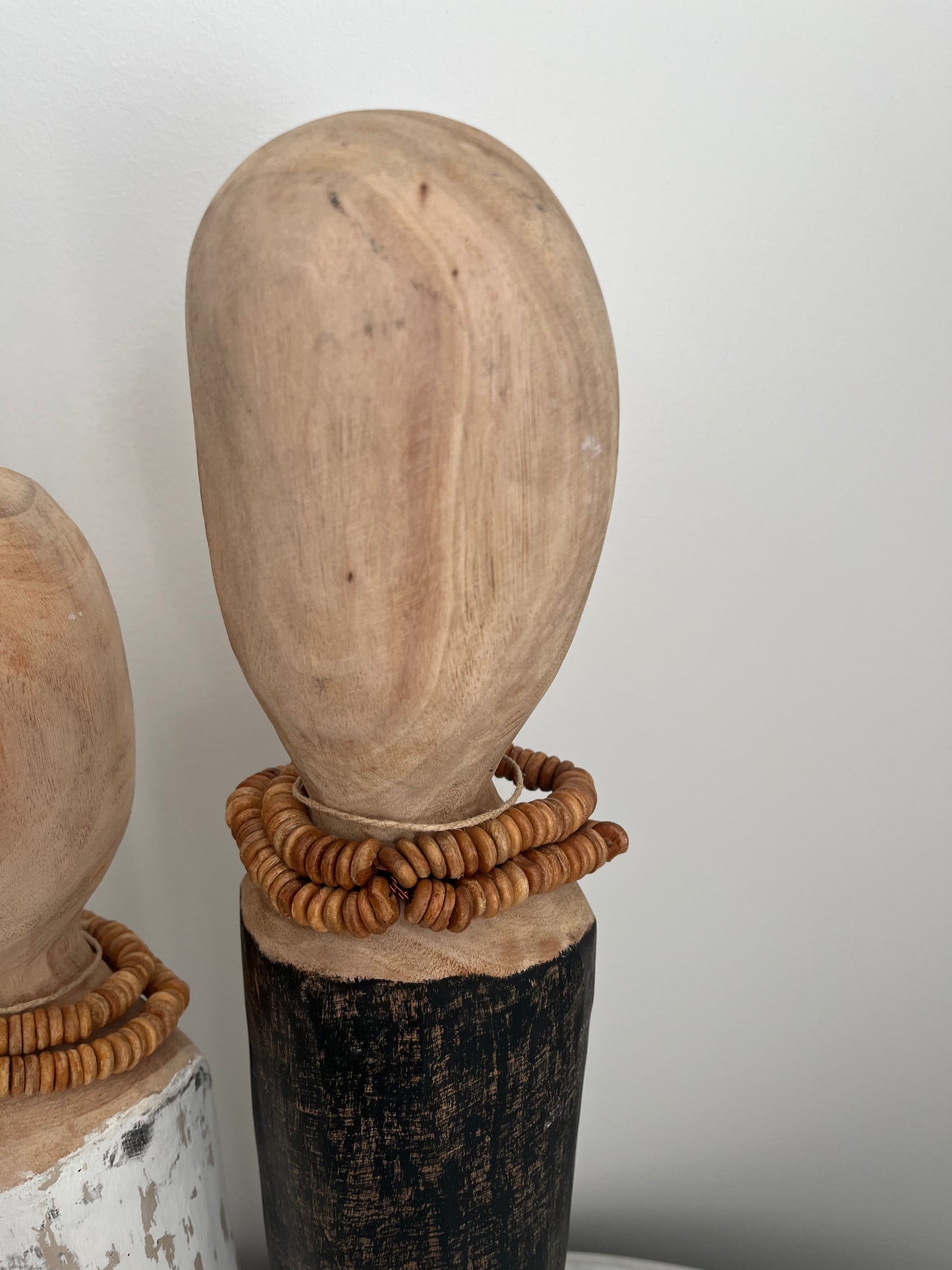 Pair of Le Forge Log Busts