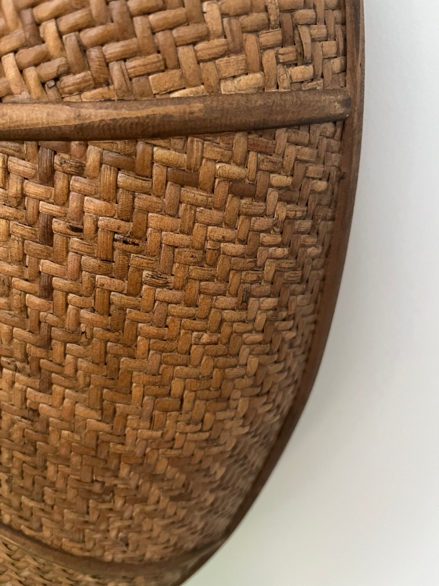Beautiful Round Rattan Mirror