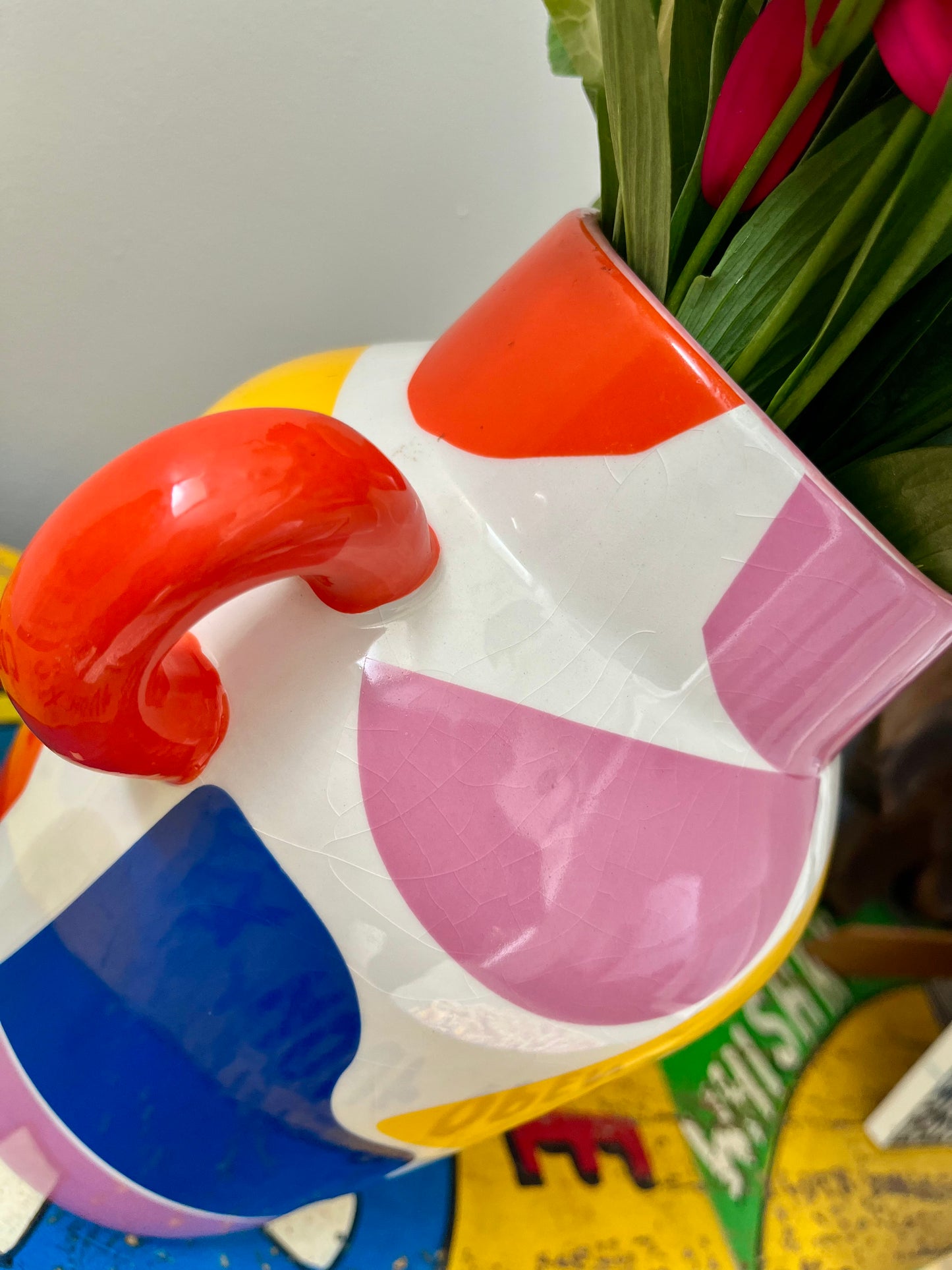 Vibrant Ceramic Vase