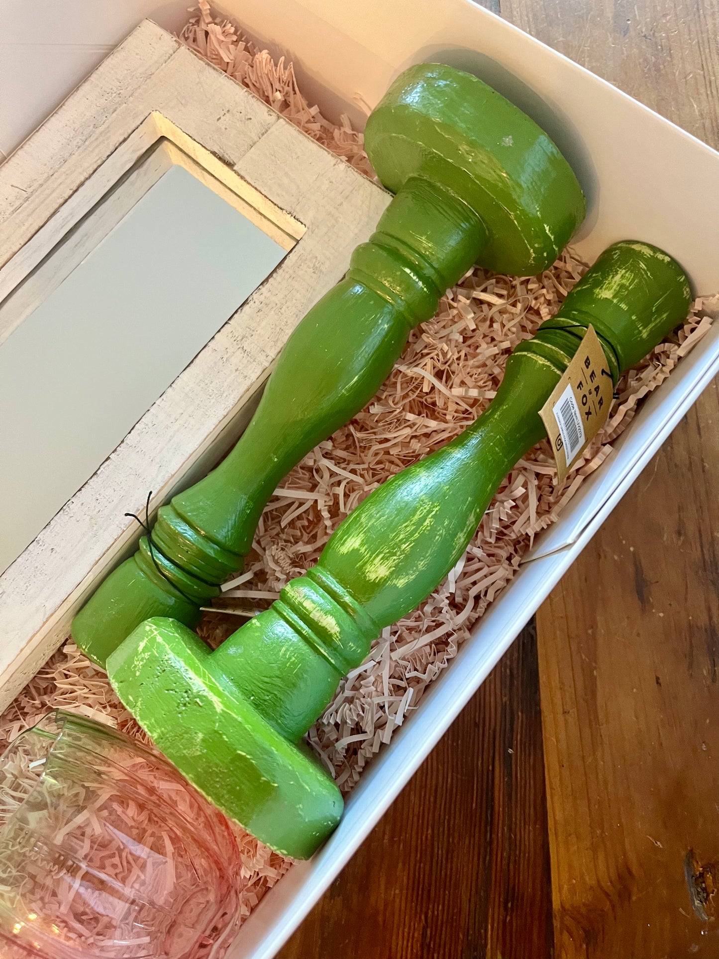 Large Gift Box-Petals & Pom Poms