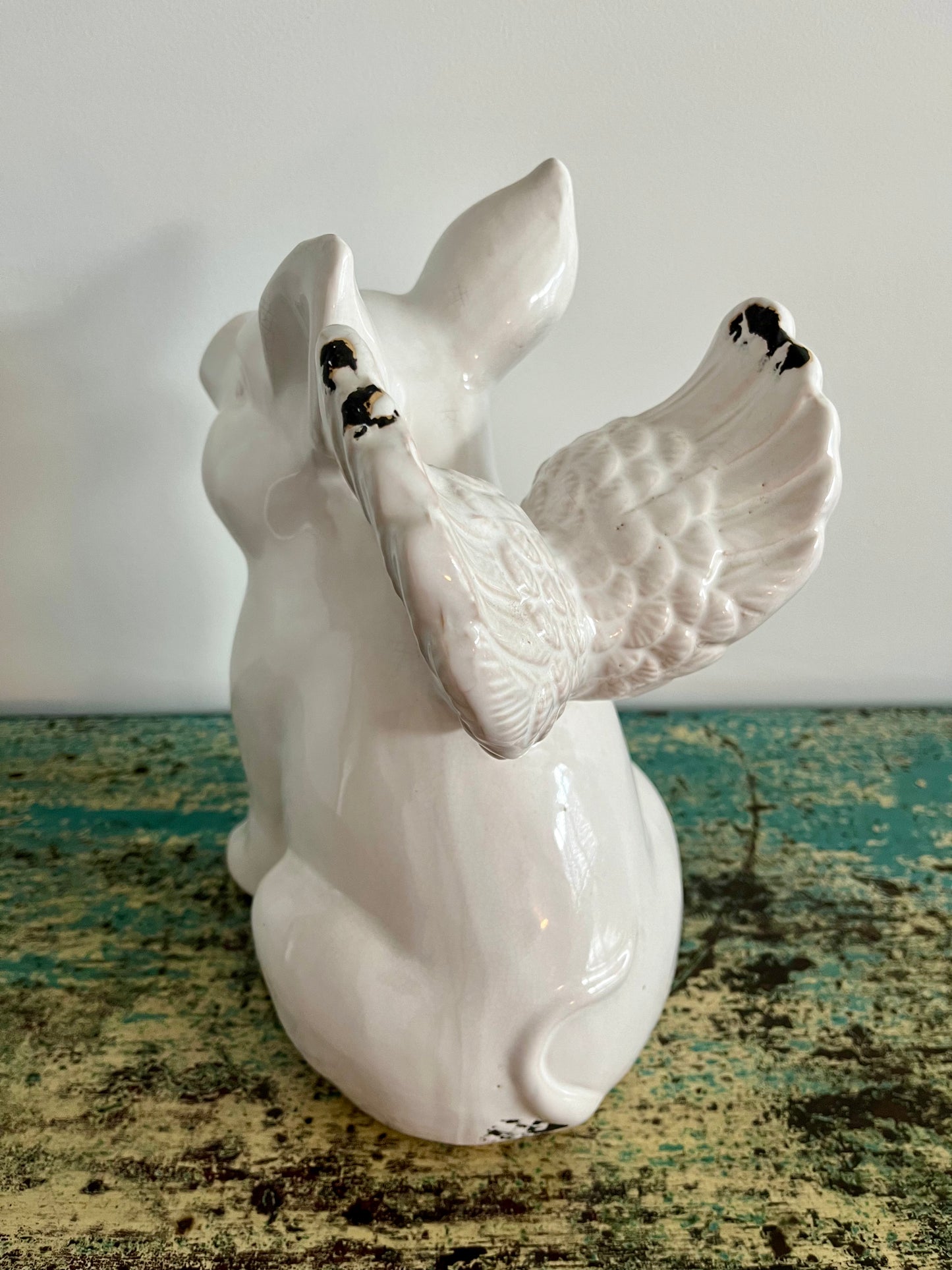 Pretty Pig with Wings Ornament
