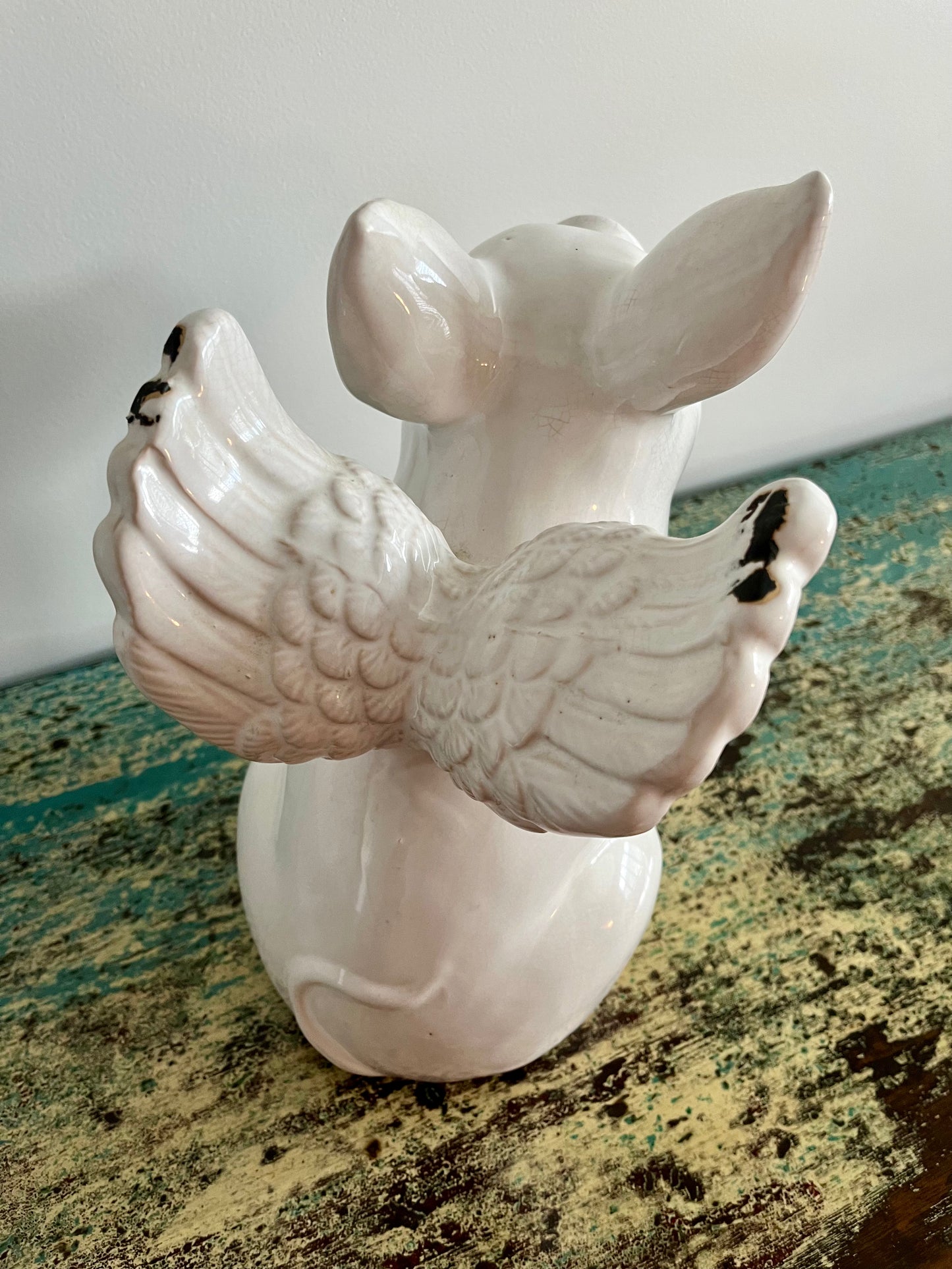 Pretty Pig with Wings Ornament