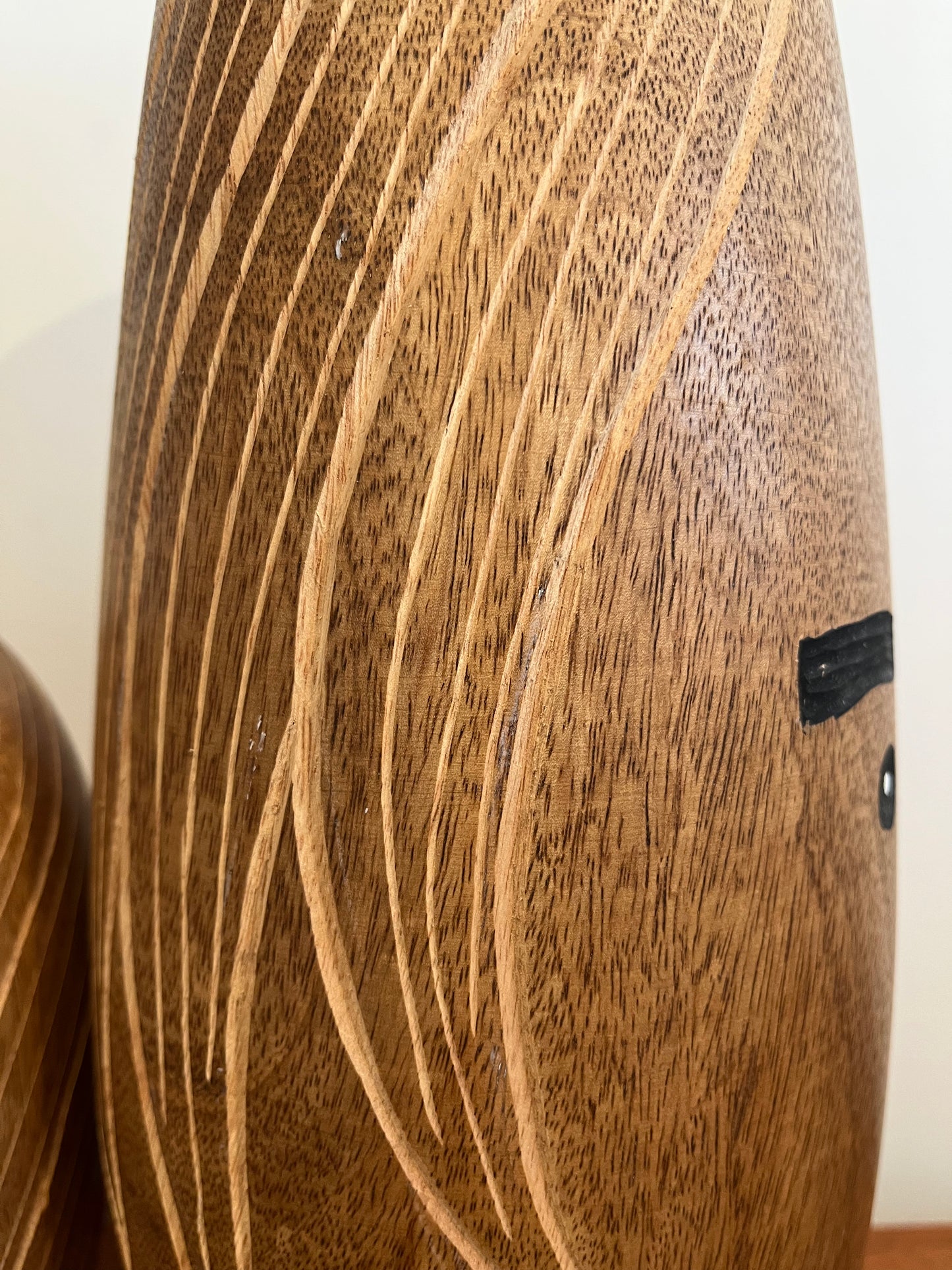 Funky Mr & Mrs Wooden Decorative Vases