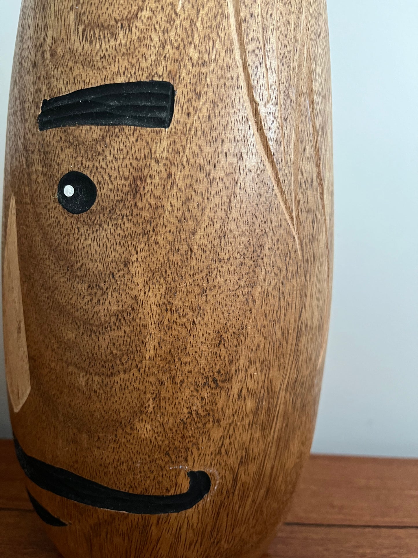 Funky Mr & Mrs Wooden Decorative Vases