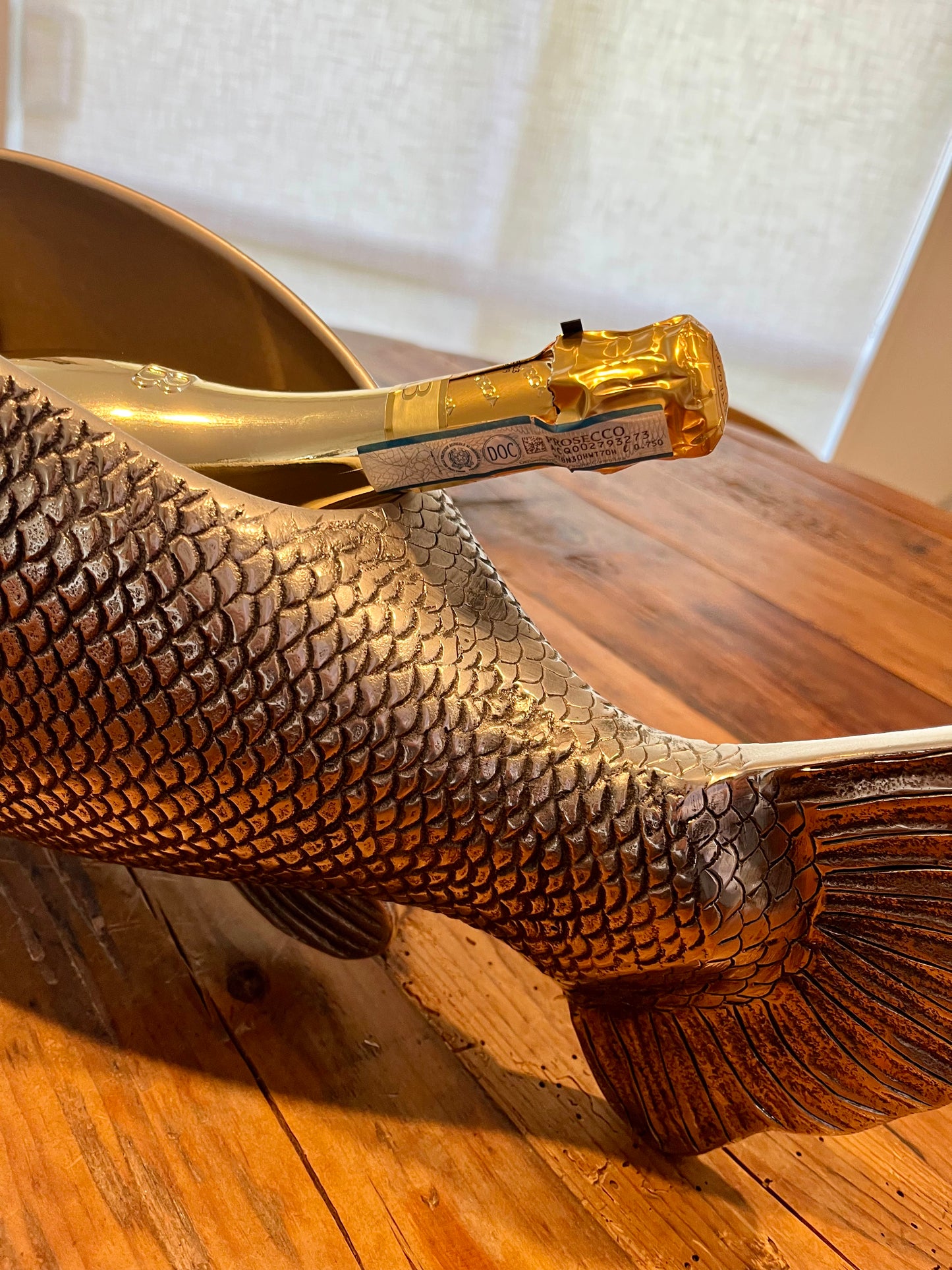 Stunning Aluminium Trout Bottle Holder