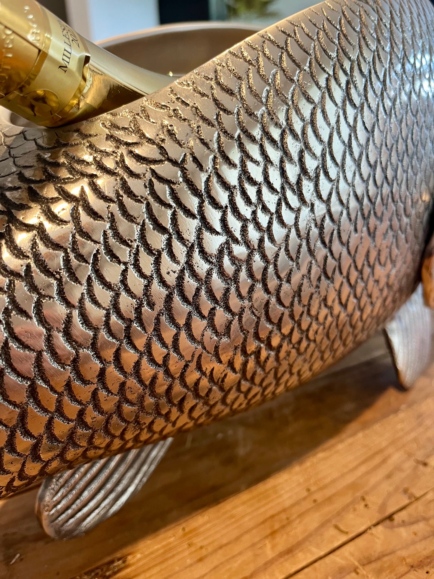 Stunning Aluminium Trout Bottle Holder
