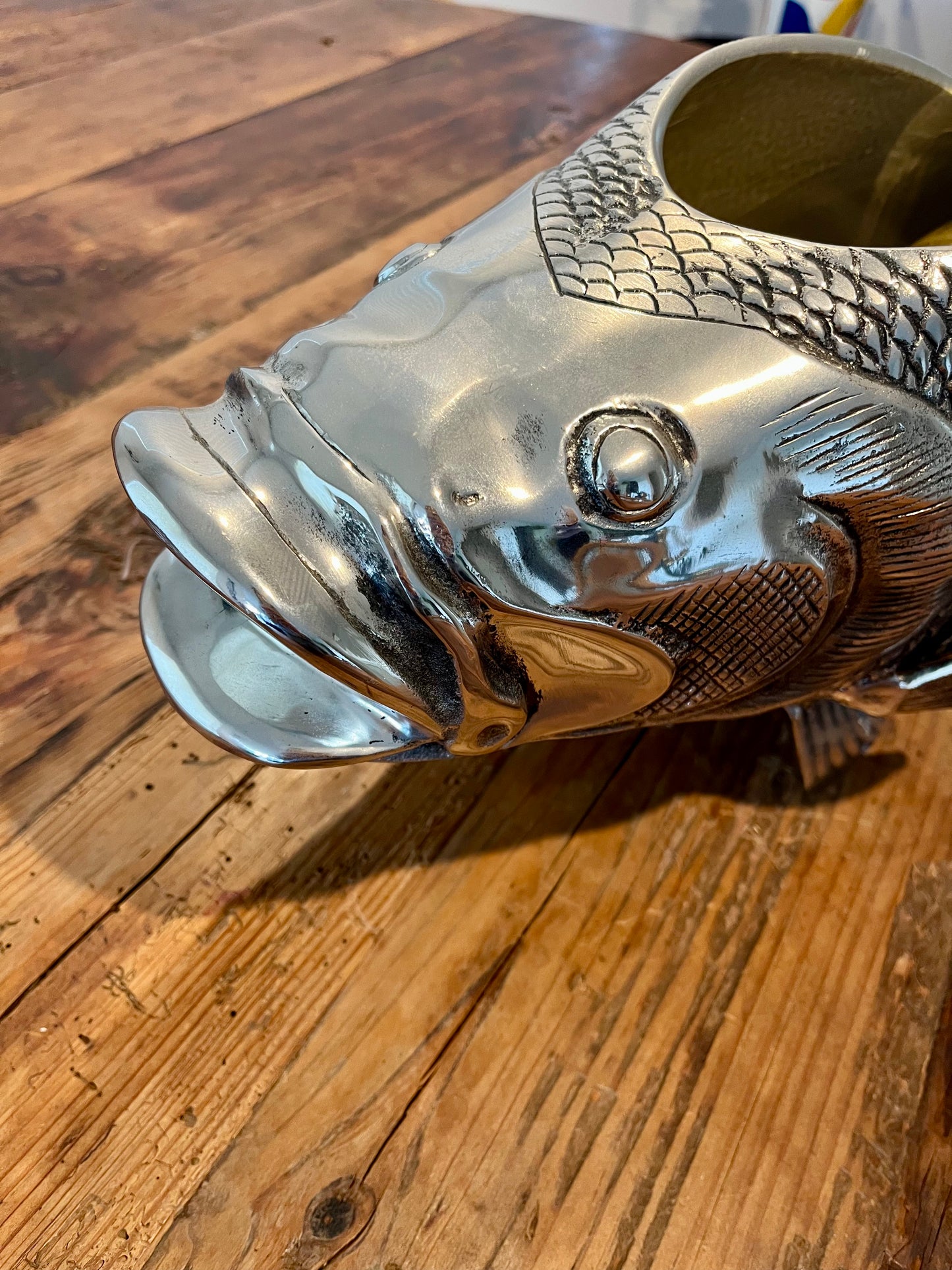 Stunning Aluminium Trout Bottle Holder