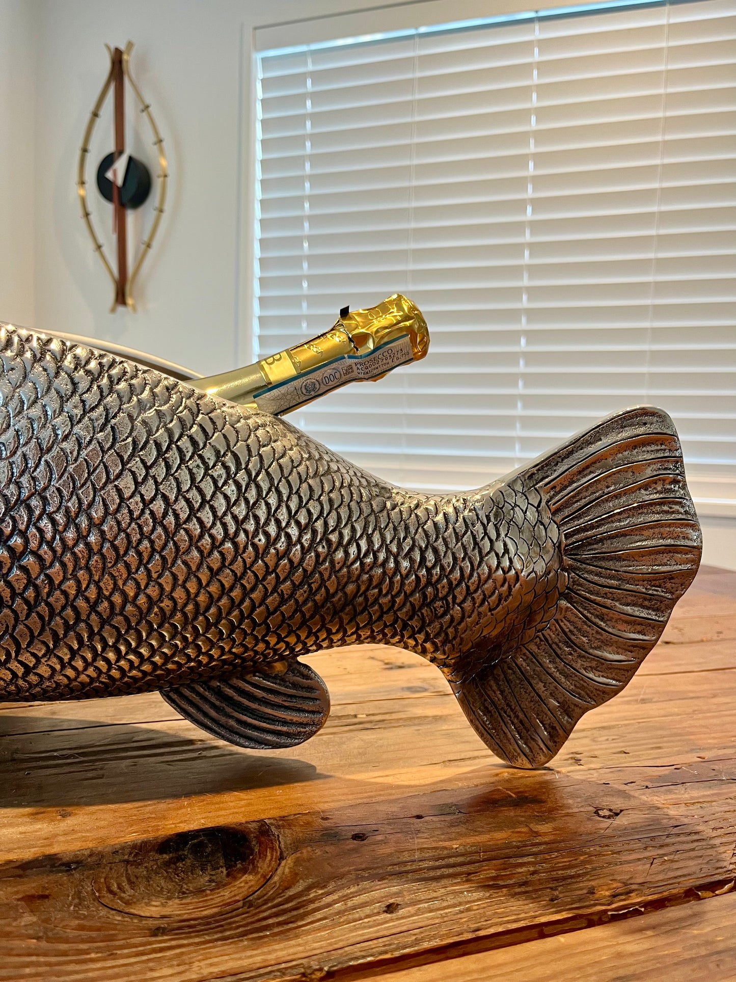 Stunning Aluminium Trout Bottle Holder