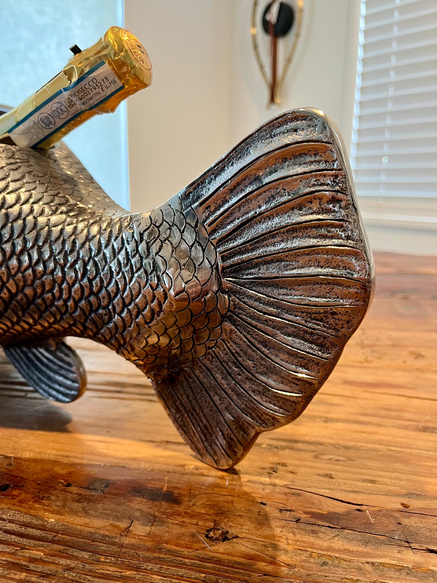 Stunning Aluminium Trout Bottle Holder