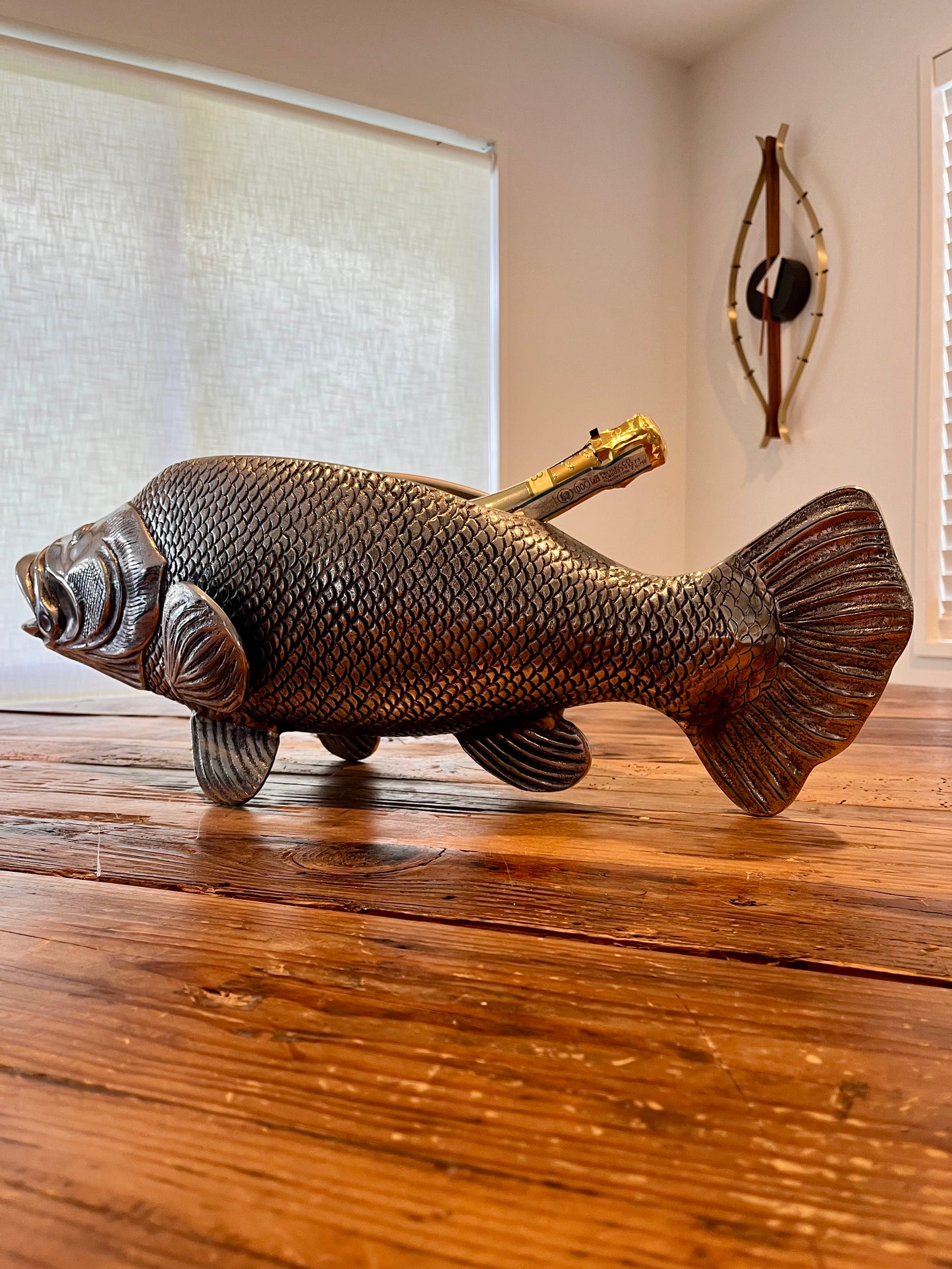 Stunning Aluminium Trout Bottle Holder