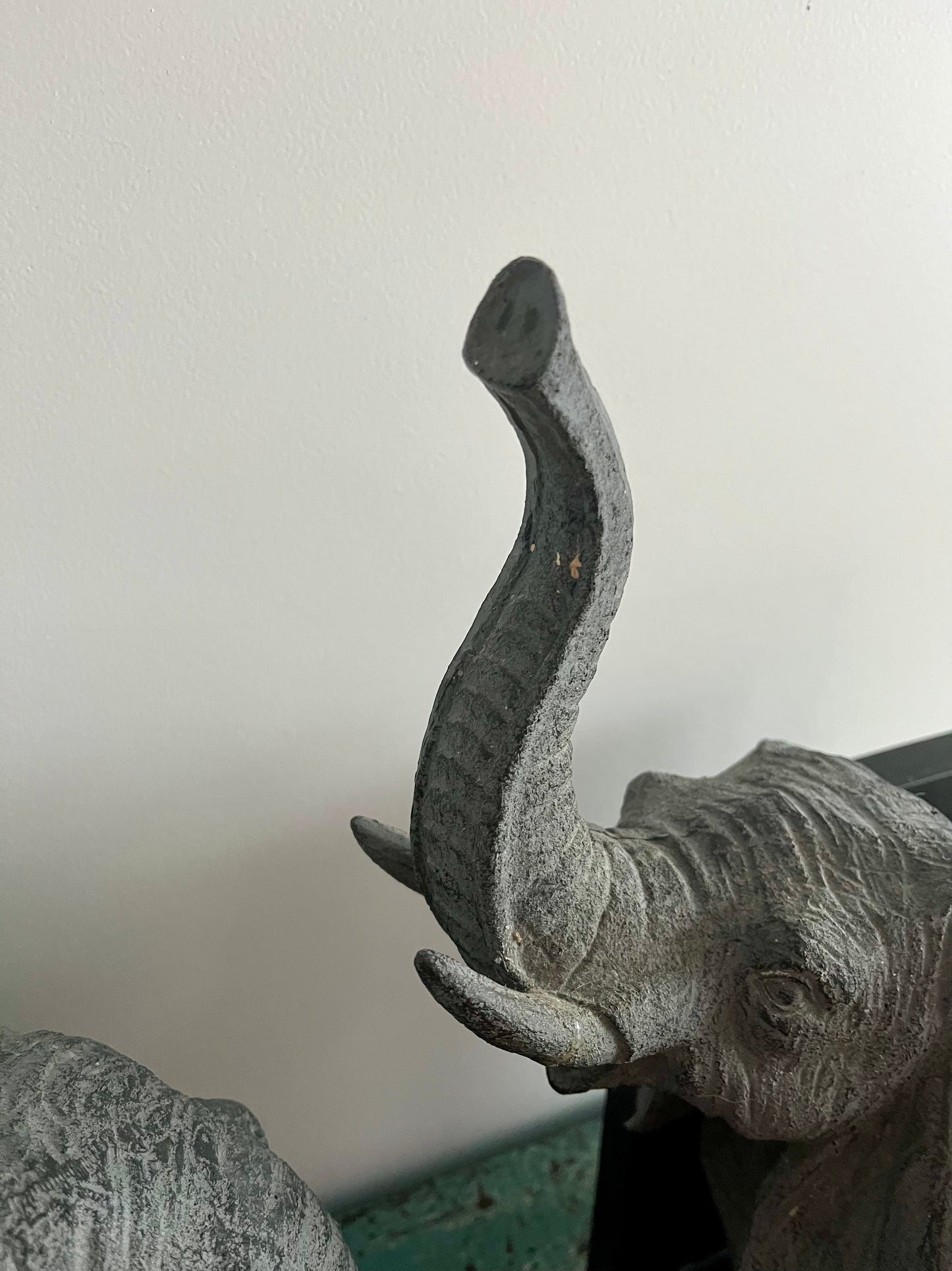 Big and Beautiful Elephant Bookends