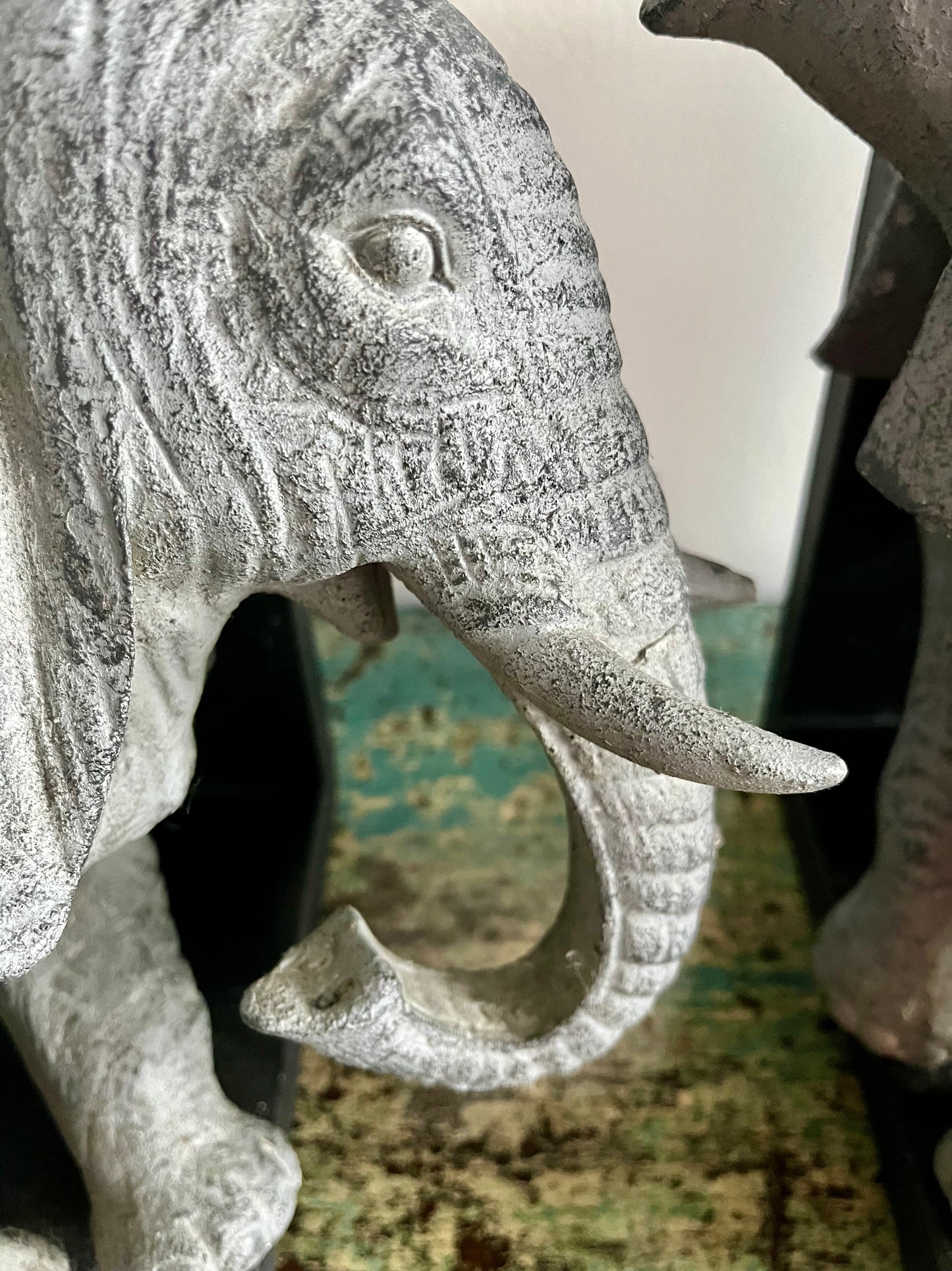 Big and Beautiful Elephant Bookends