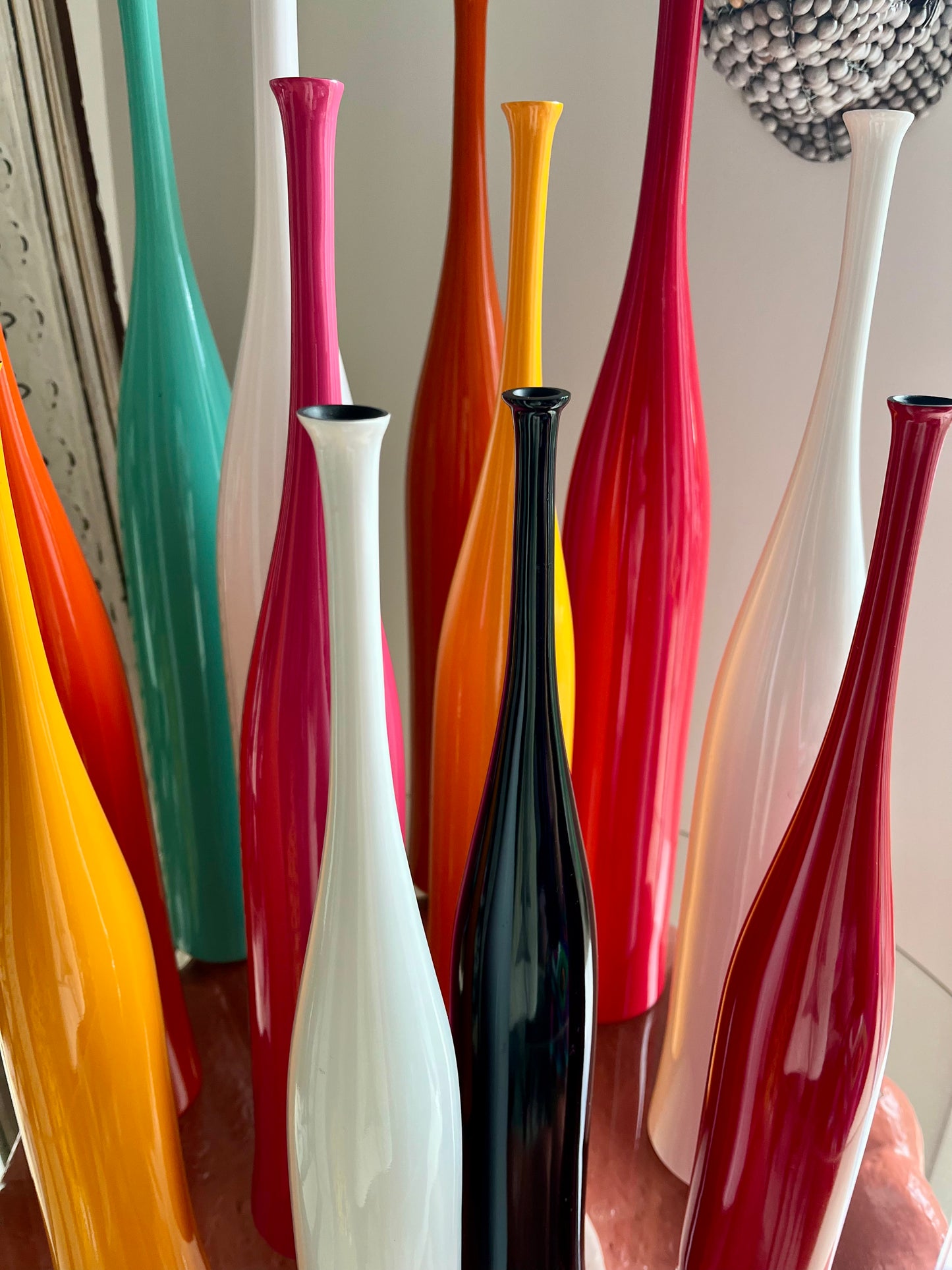 Twelve Colourful Bottles