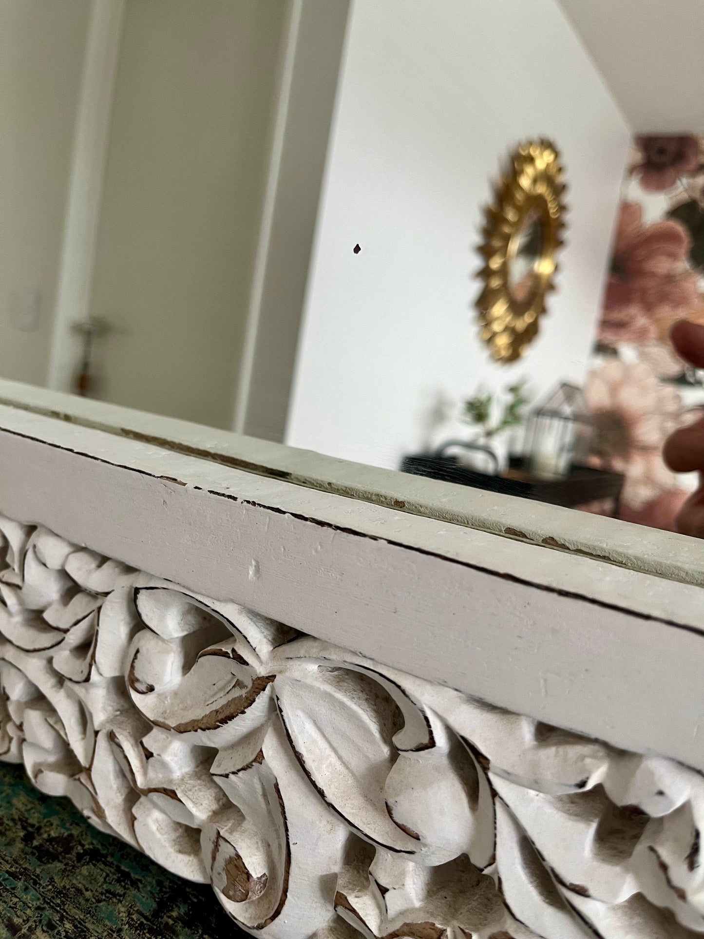 Beautiful Carved Mirror