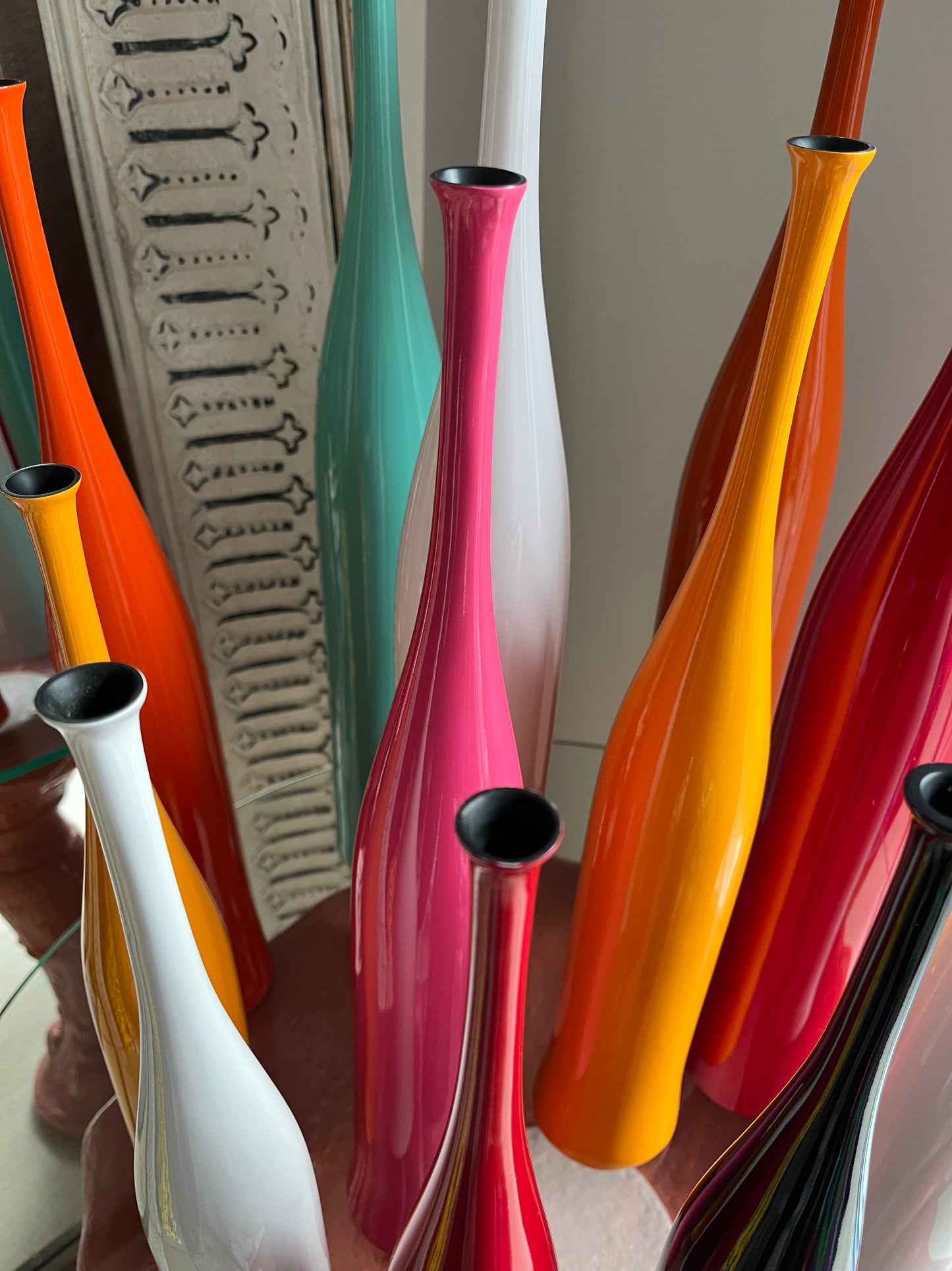 Twelve Colourful Bottles