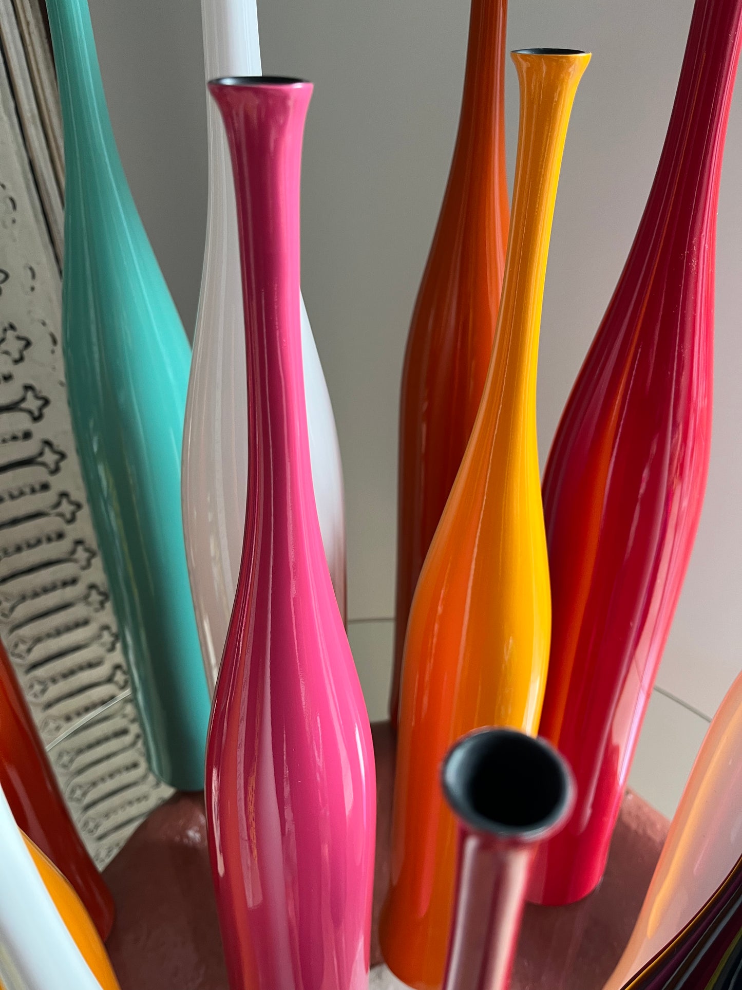 Twelve Colourful Bottles
