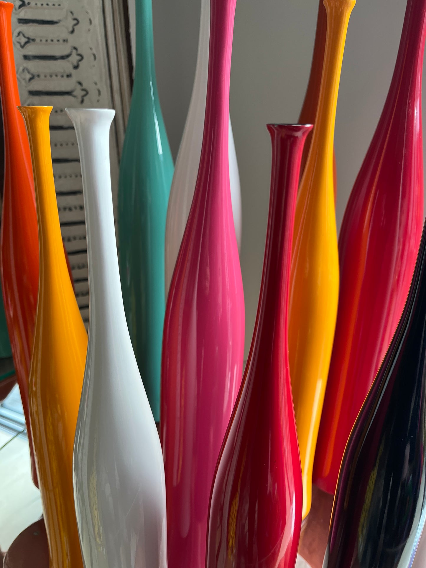 Twelve Colourful Bottles