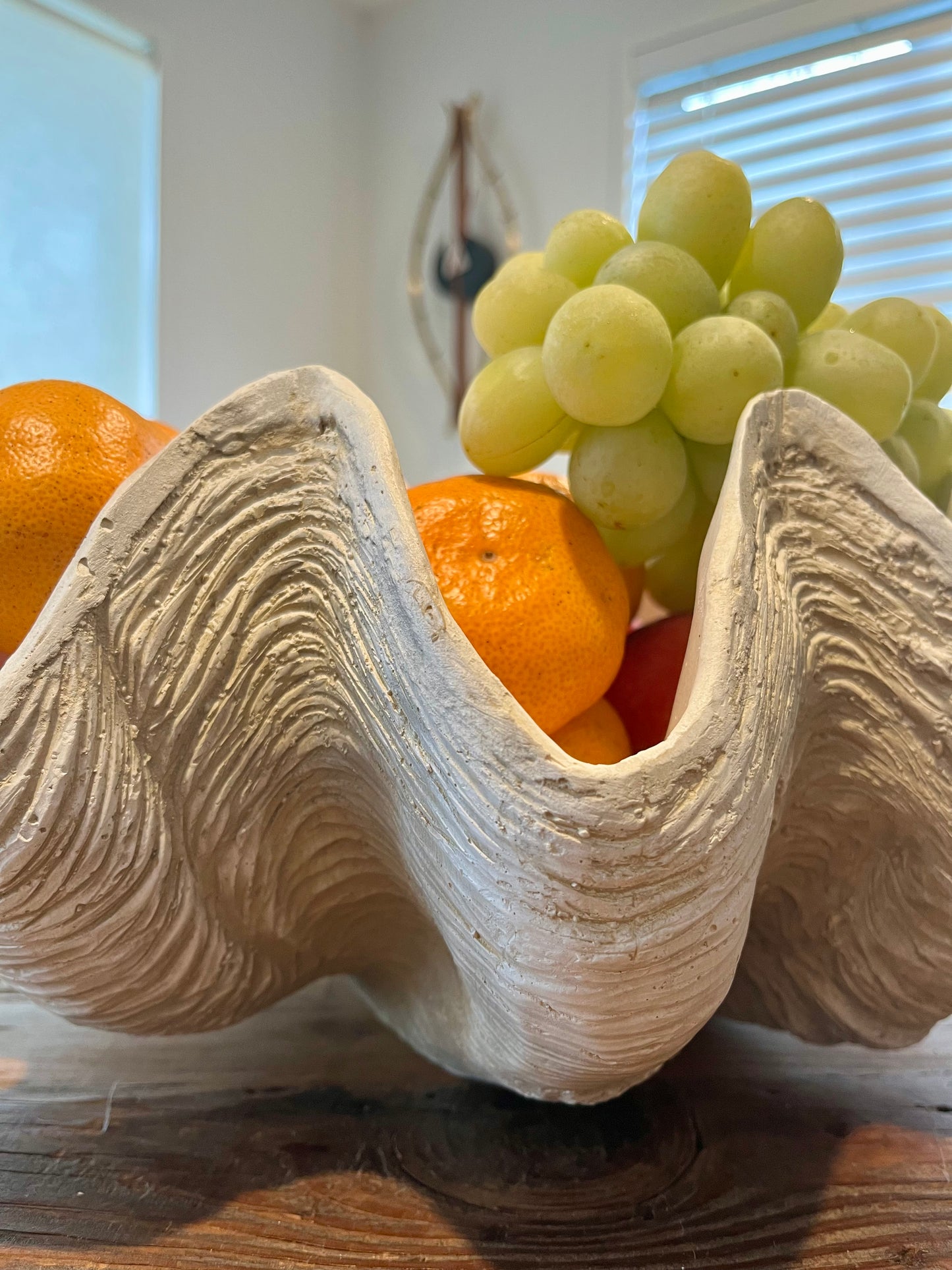 Clam Shell Decorative Bowl