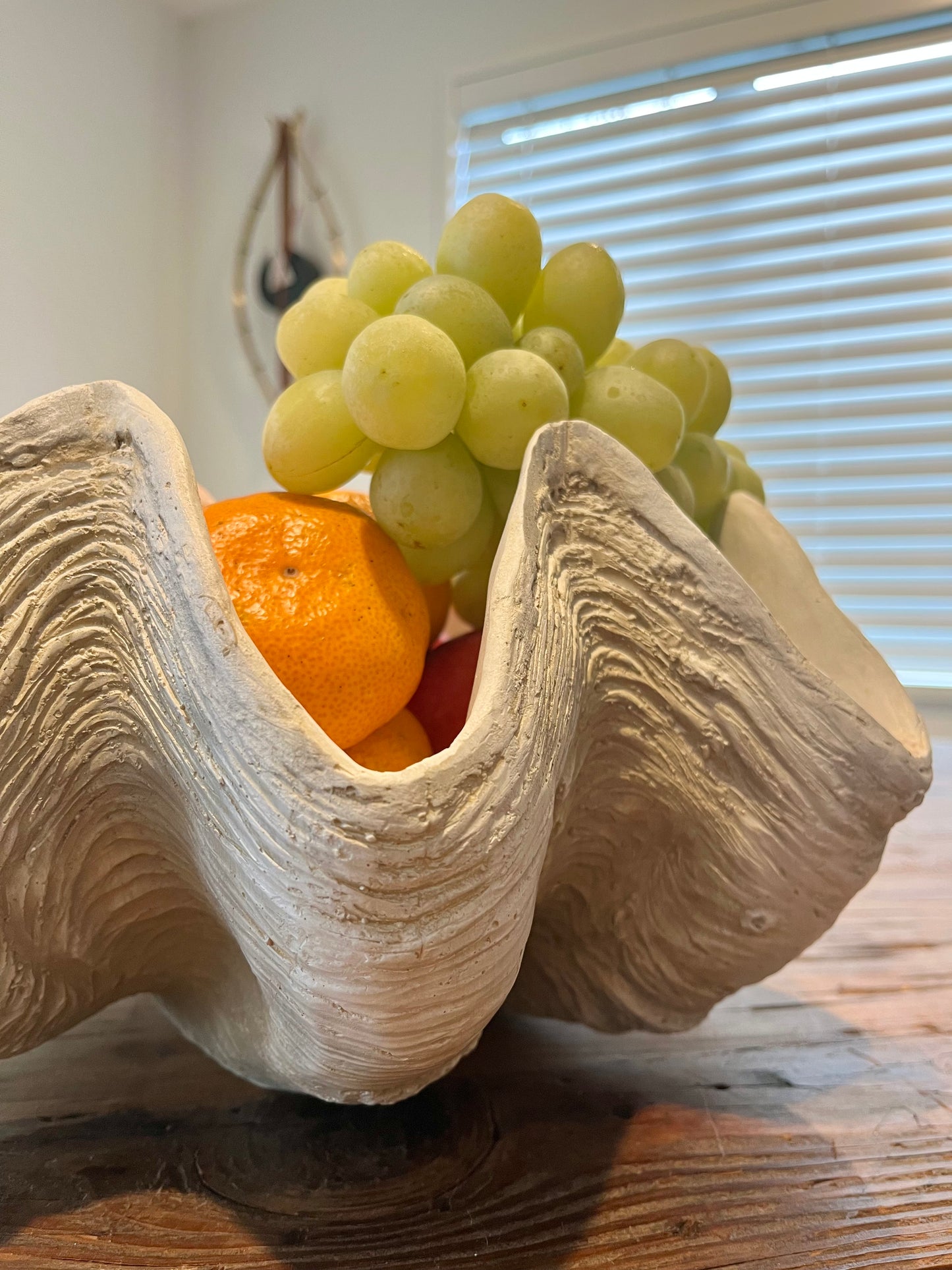 Clam Shell Decorative Bowl