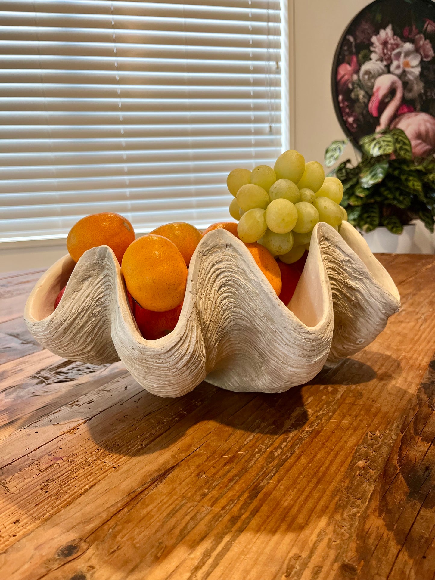 Clam Shell Decorative Bowl