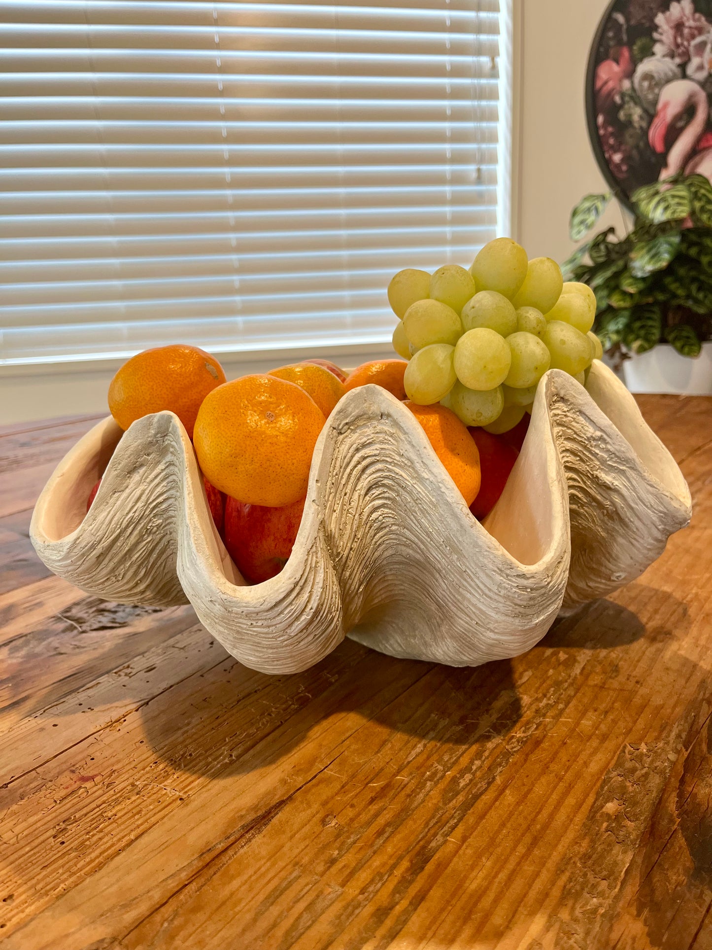 Clam Shell Decorative Bowl