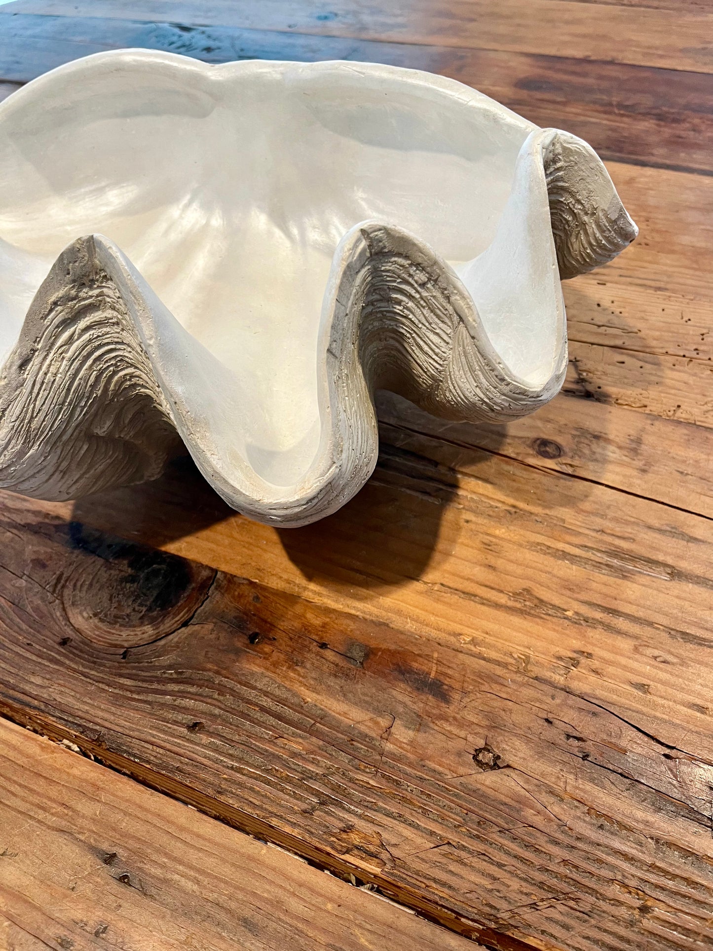 Clam Shell Decorative Bowl