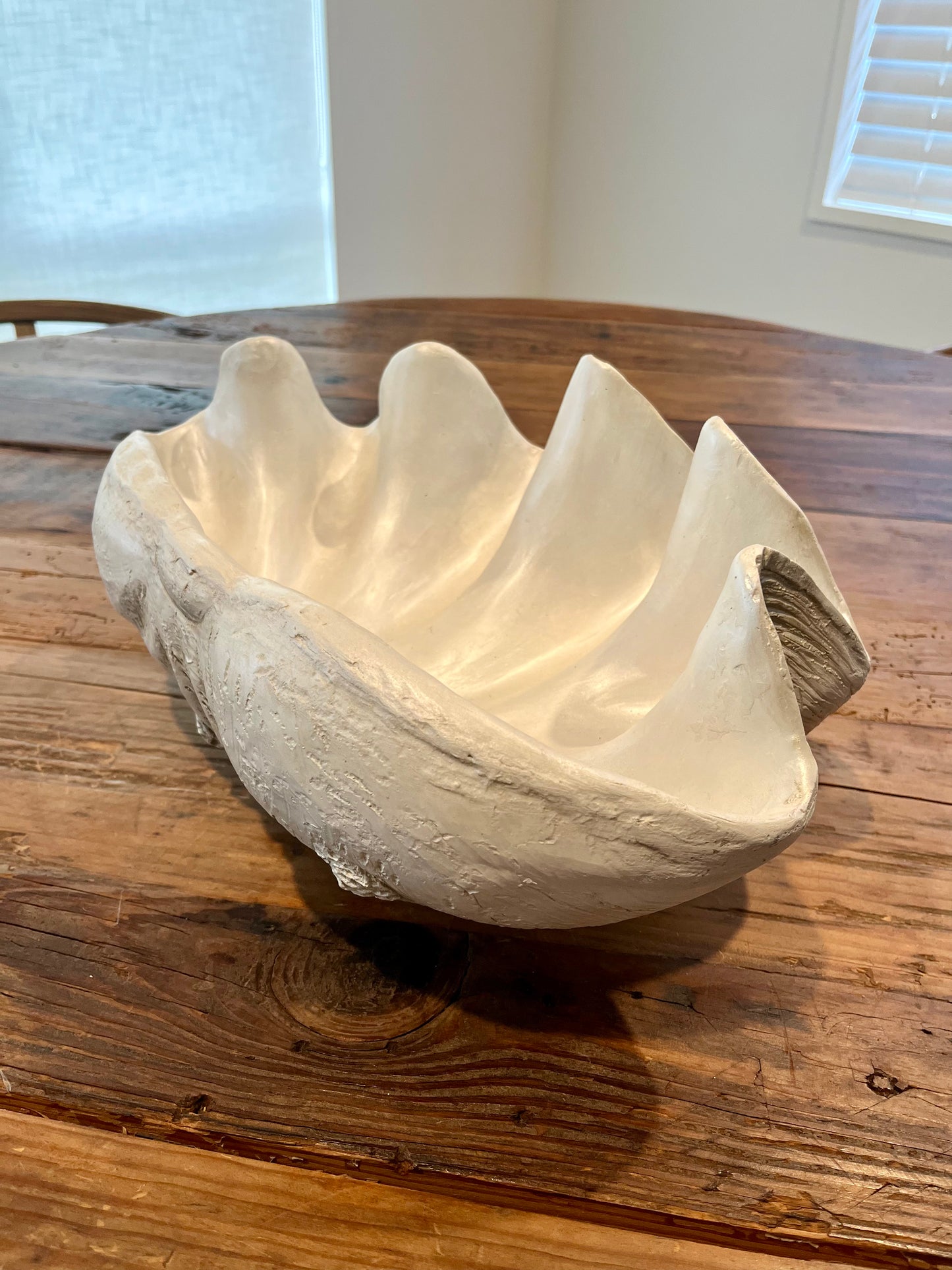 Clam Shell Decorative Bowl