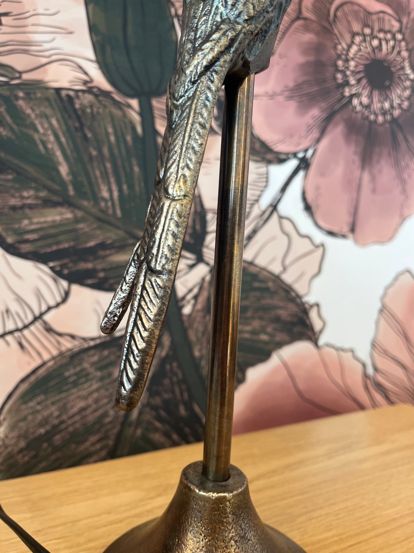 Gorgeous Pair of French Country Collections Parrot Lamps