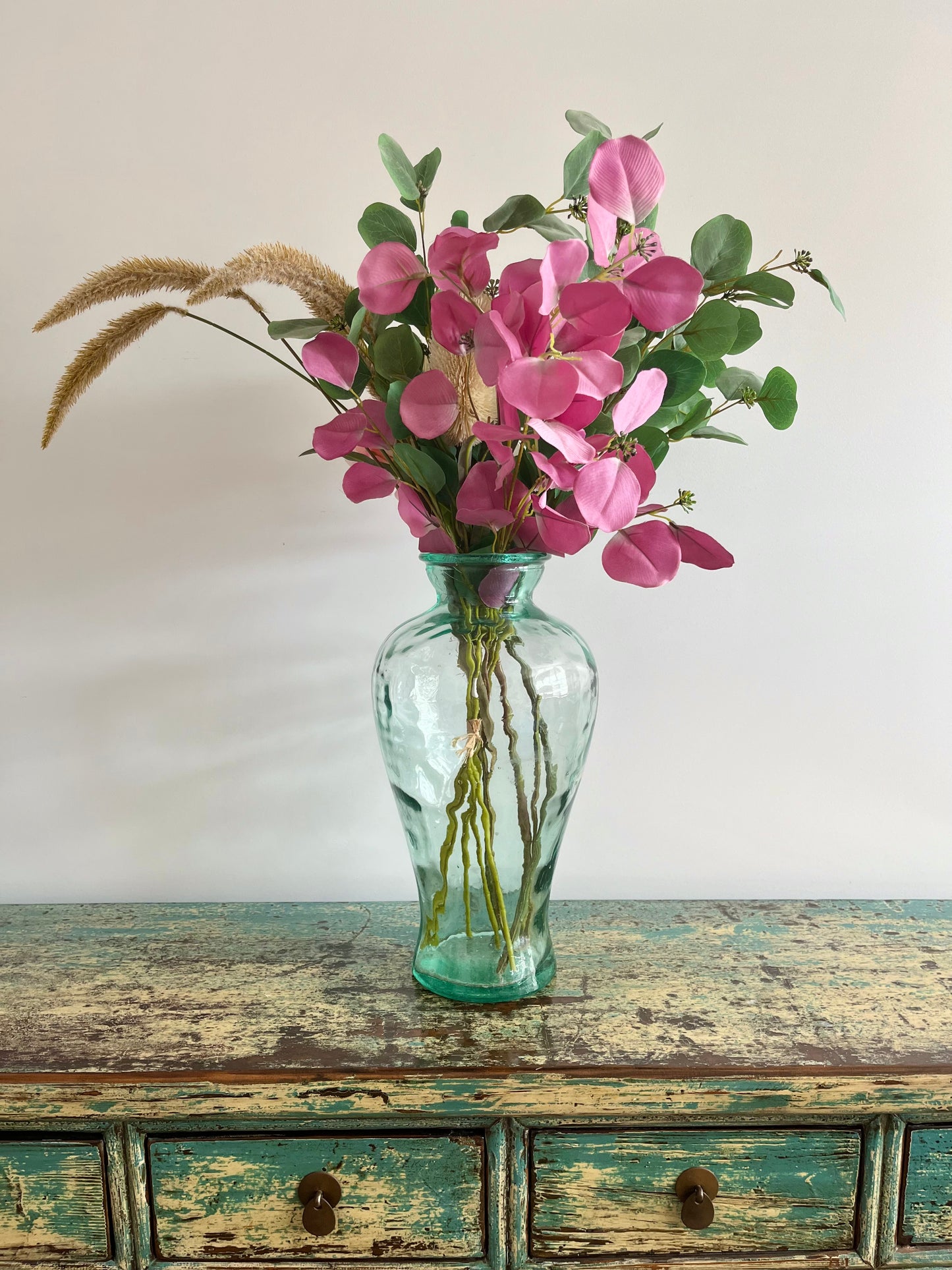 Fabulous Faux Flower Display