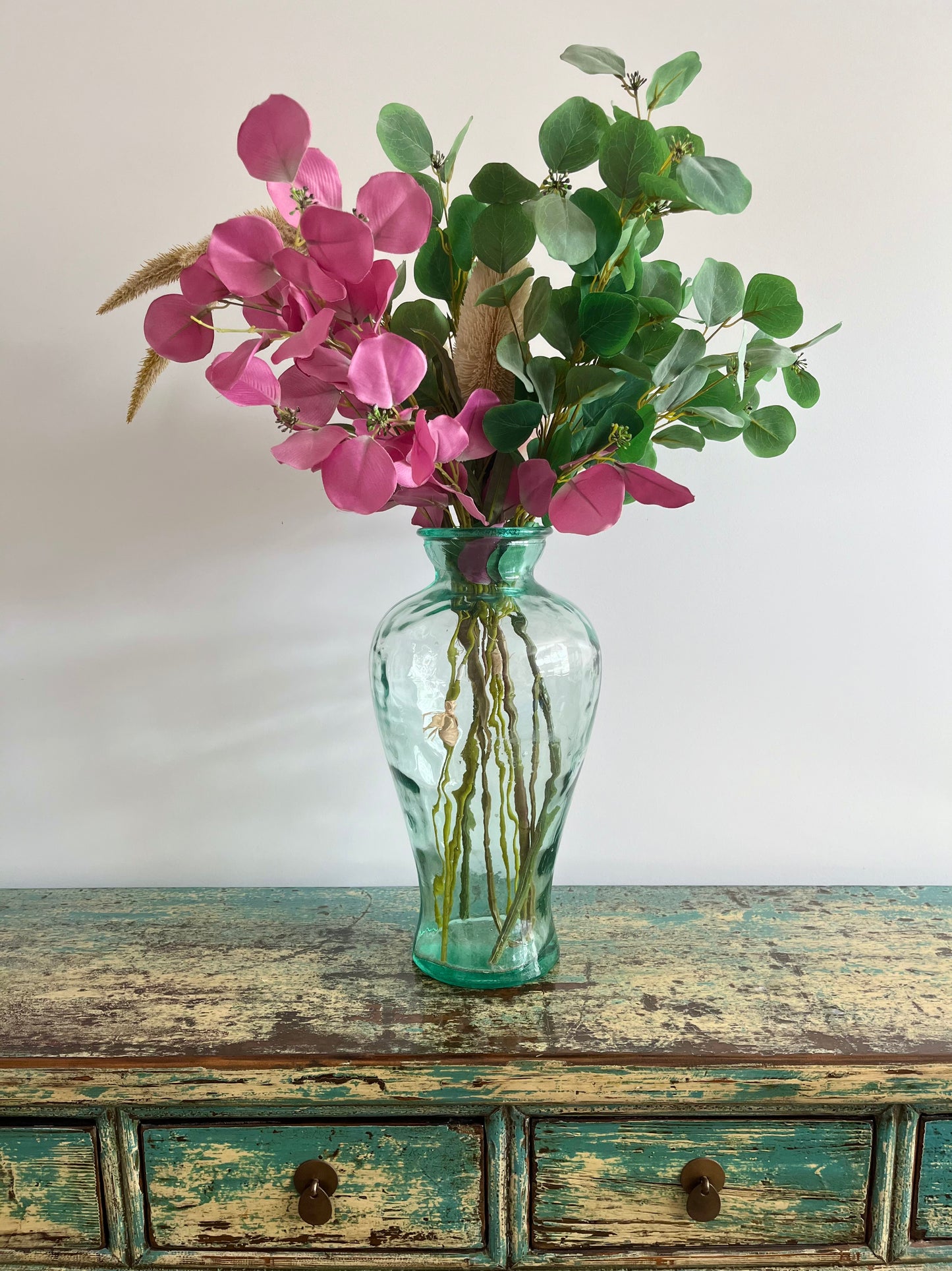 Fabulous Faux Flower Display