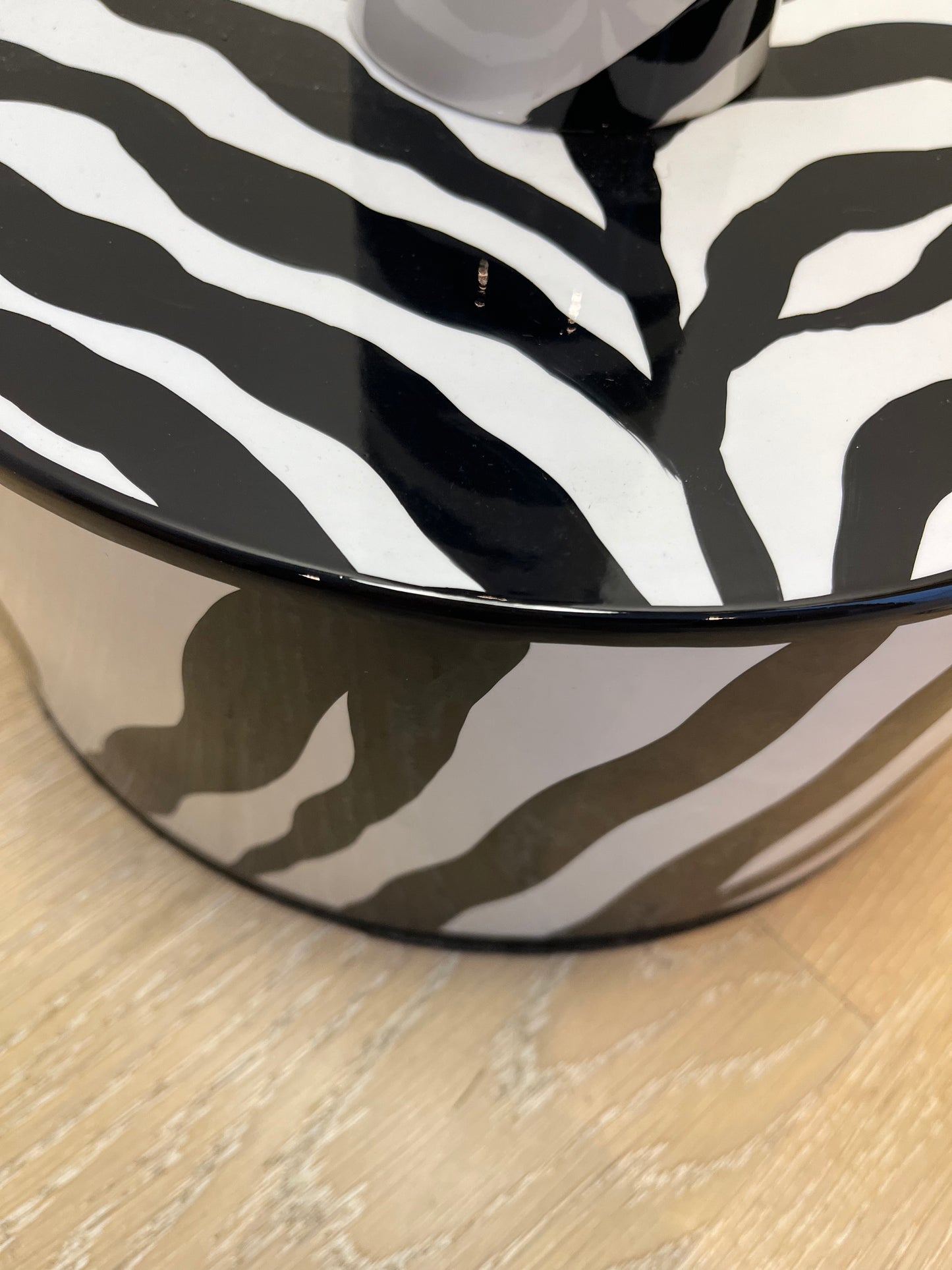 Zebra Floor Lamp