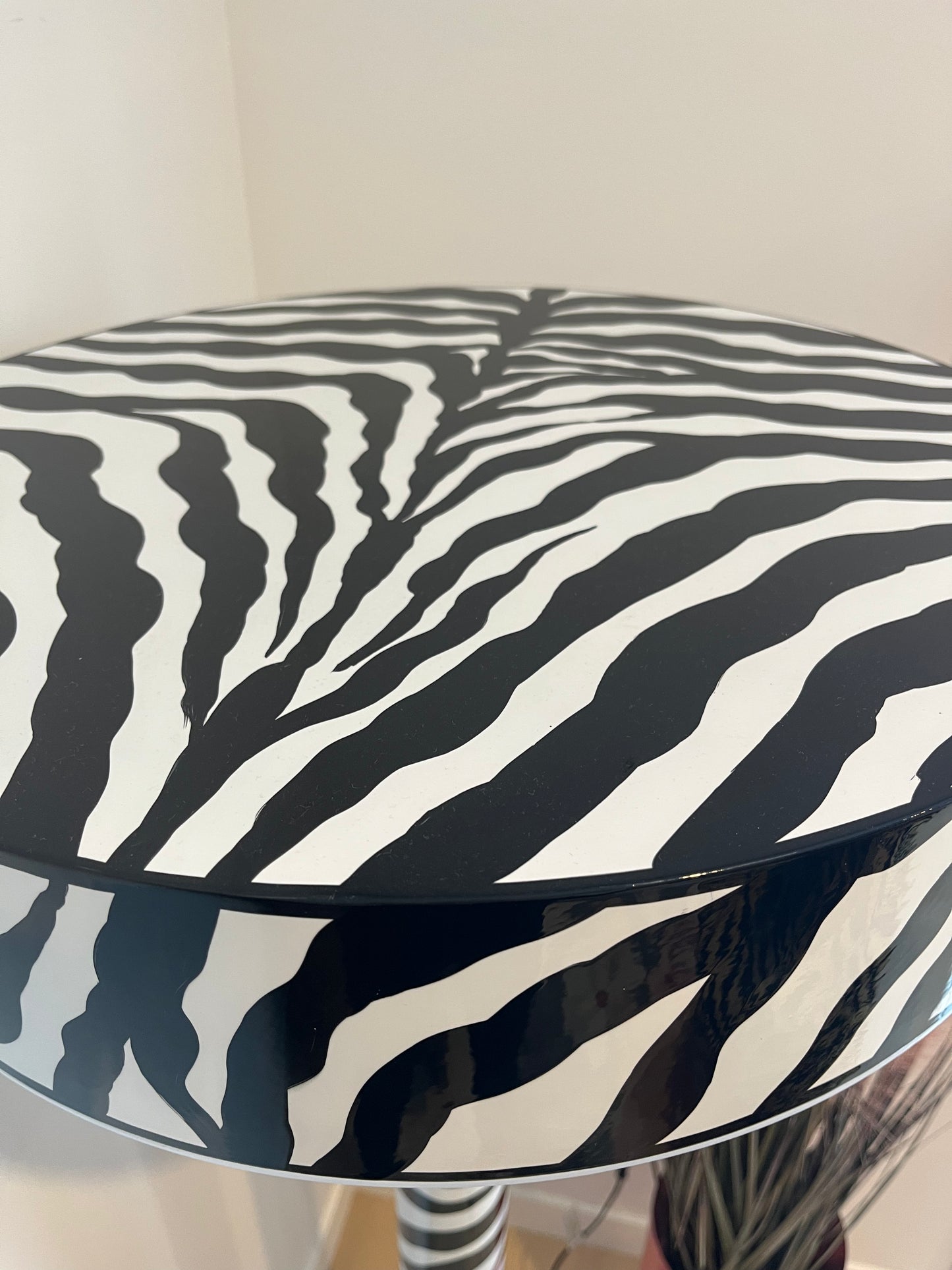 Zebra Floor Lamp