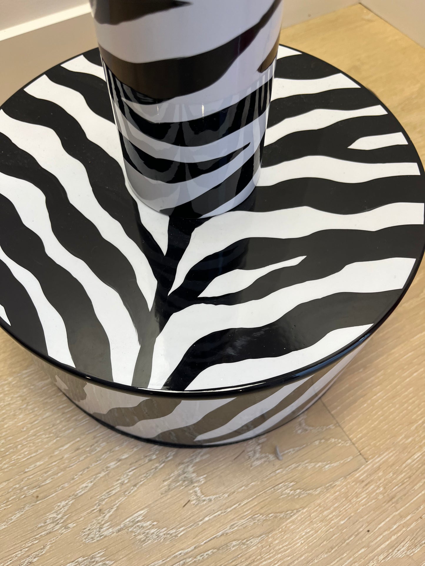 Zebra Floor Lamp