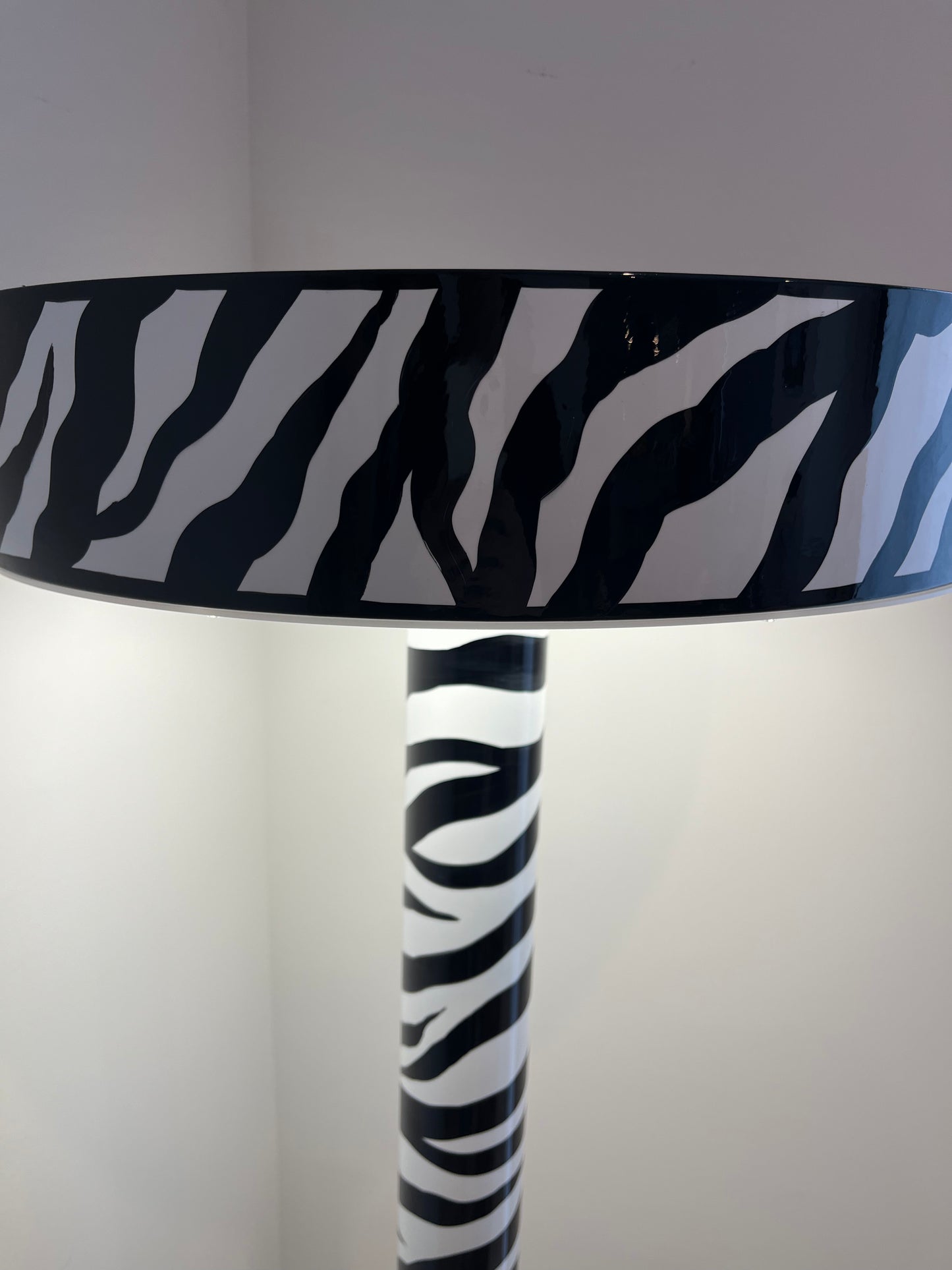 Zebra Floor Lamp