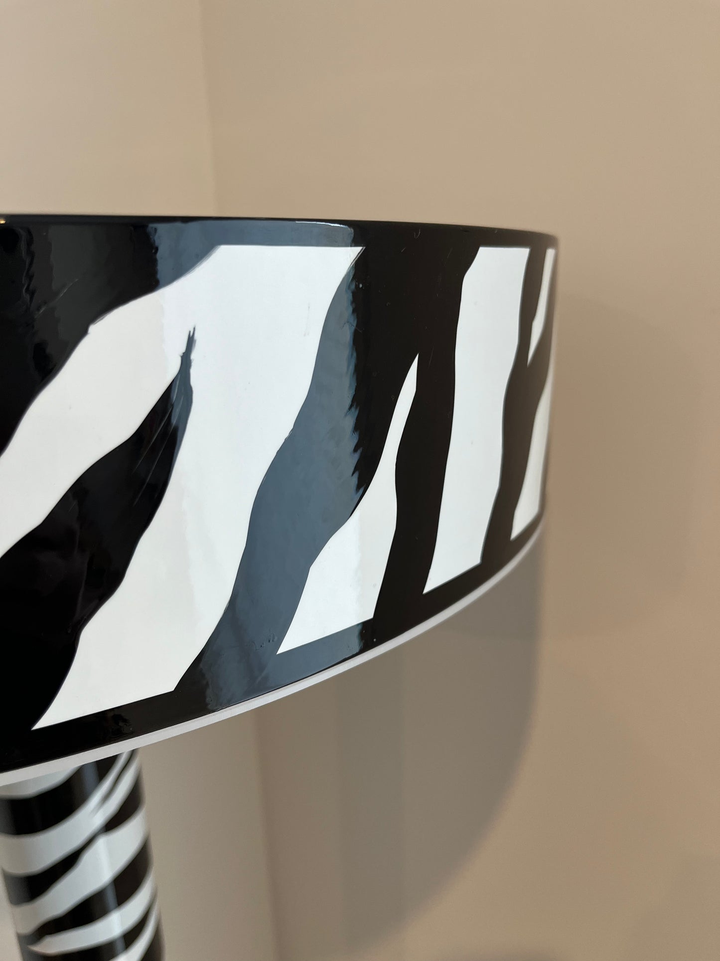 Zebra Floor Lamp