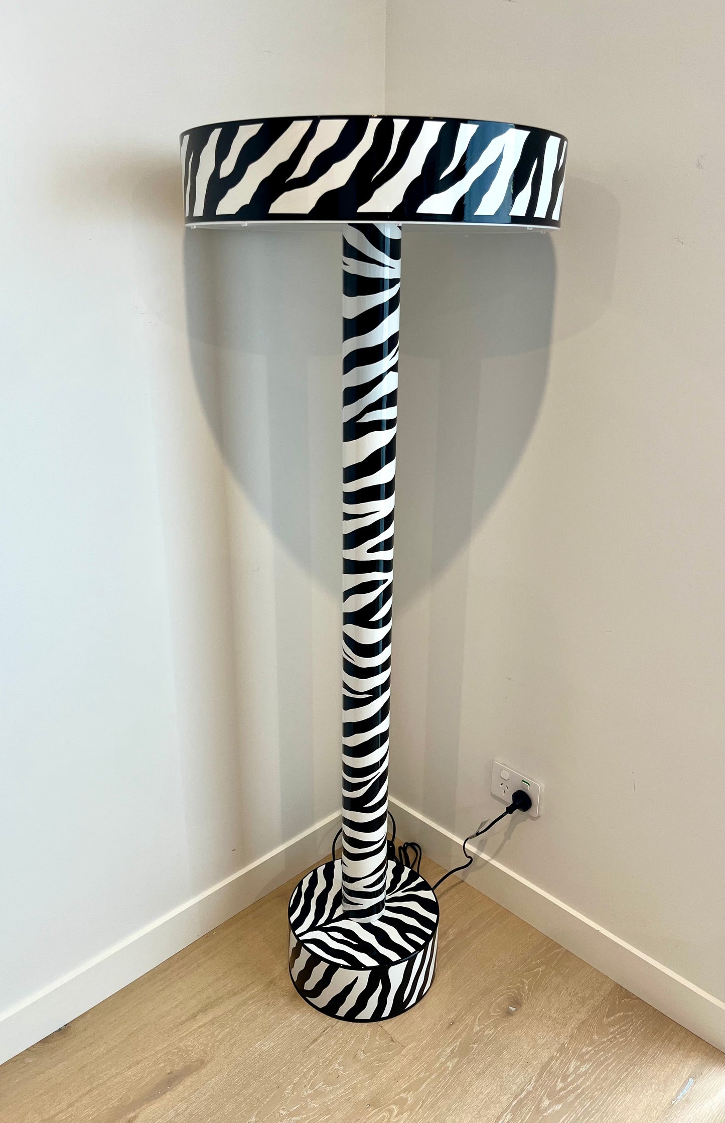 Zebra Floor Lamp