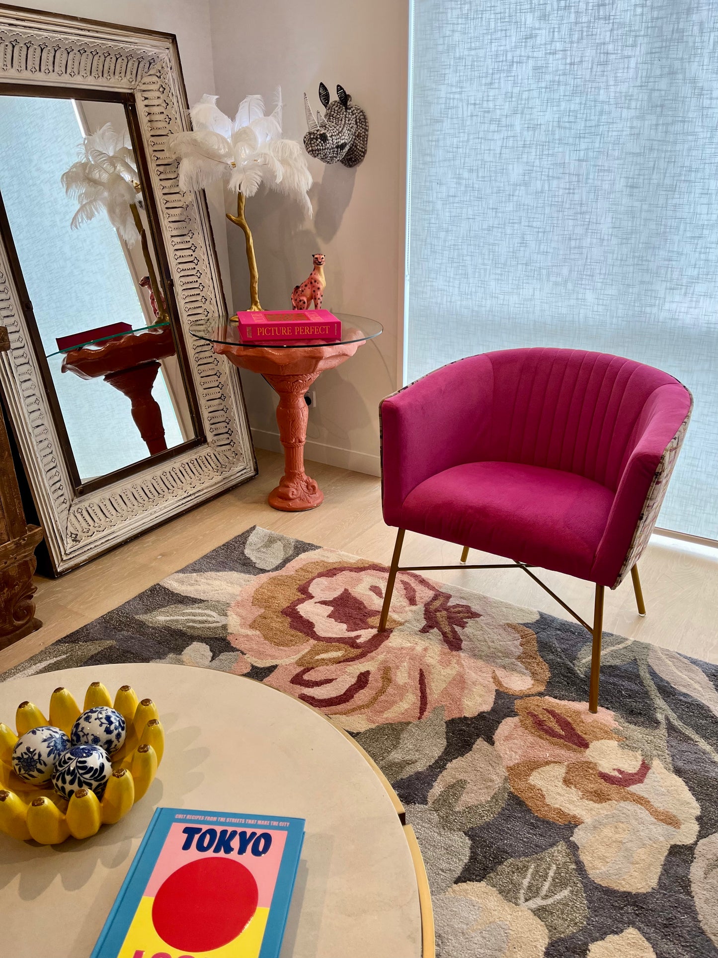 Gorgeous Pink Occasional Chair