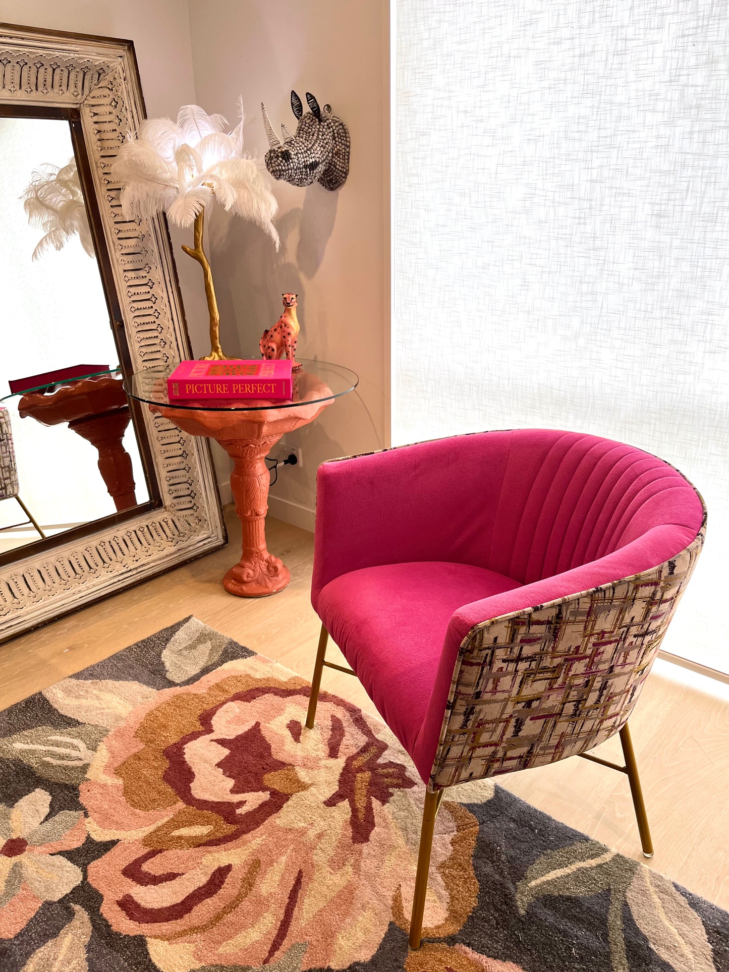 Gorgeous Pink Occasional Chair