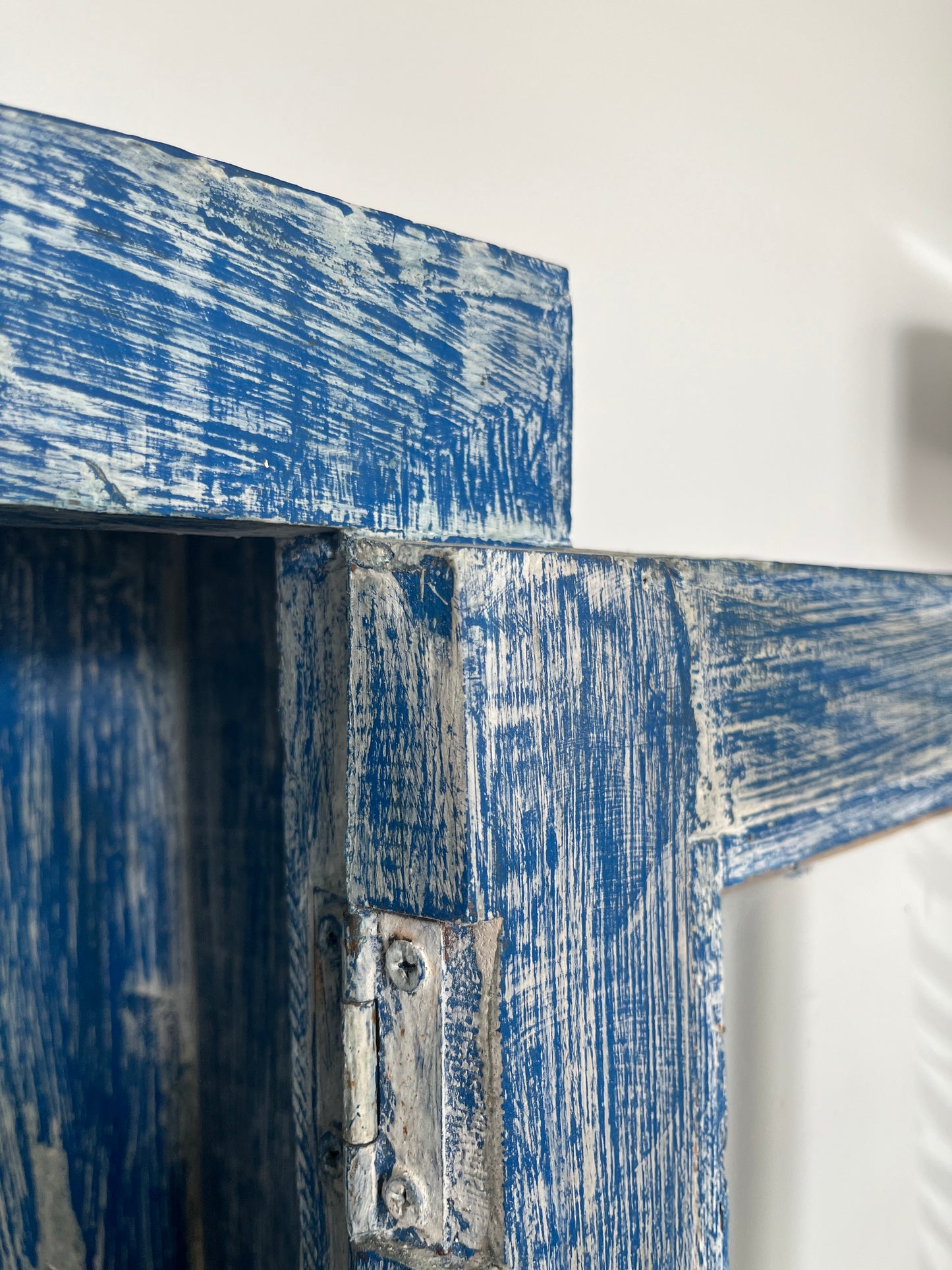 Beautiful Rustic Wall Display Cabinet