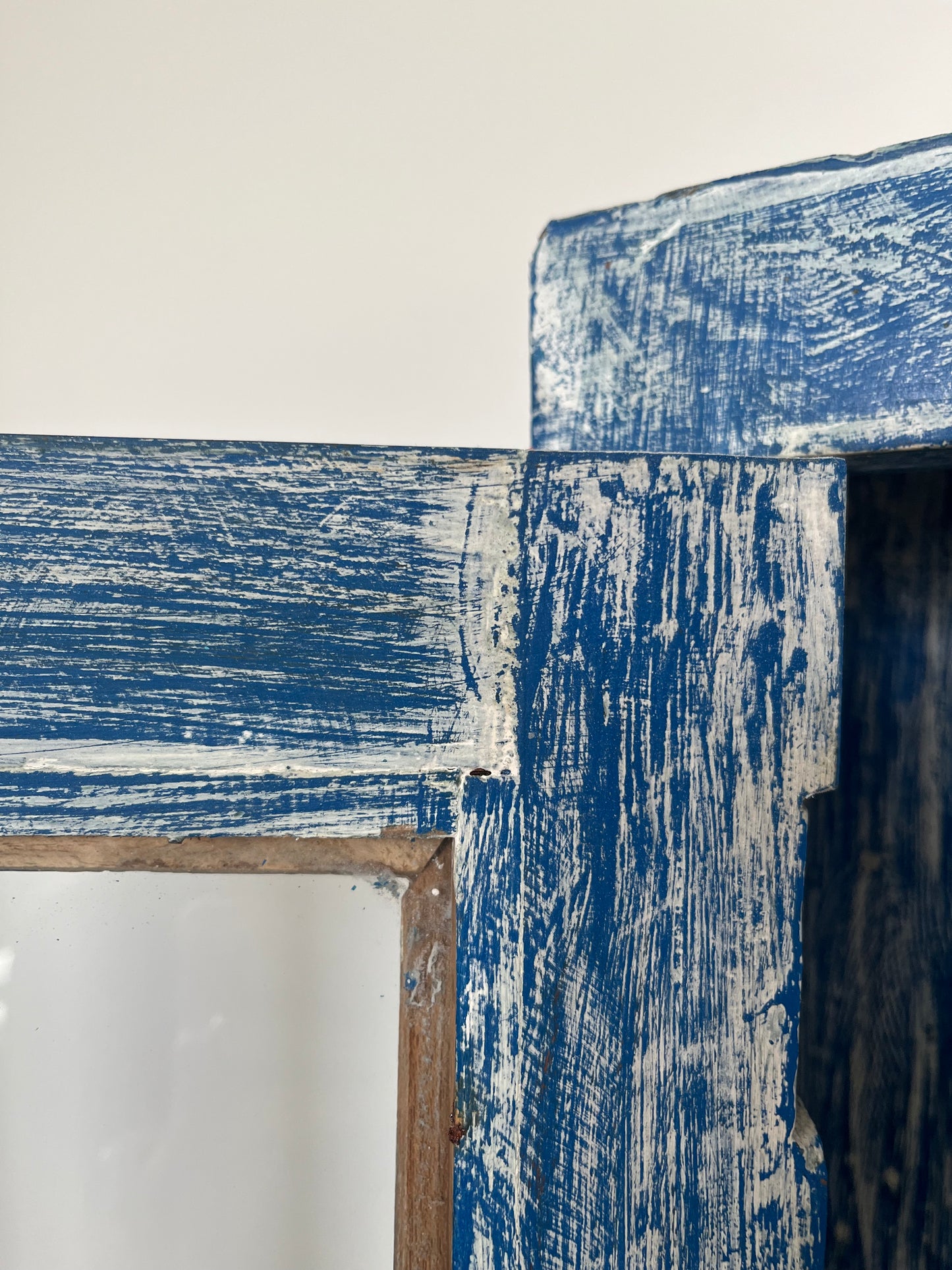 Beautiful Rustic Wall Display Cabinet
