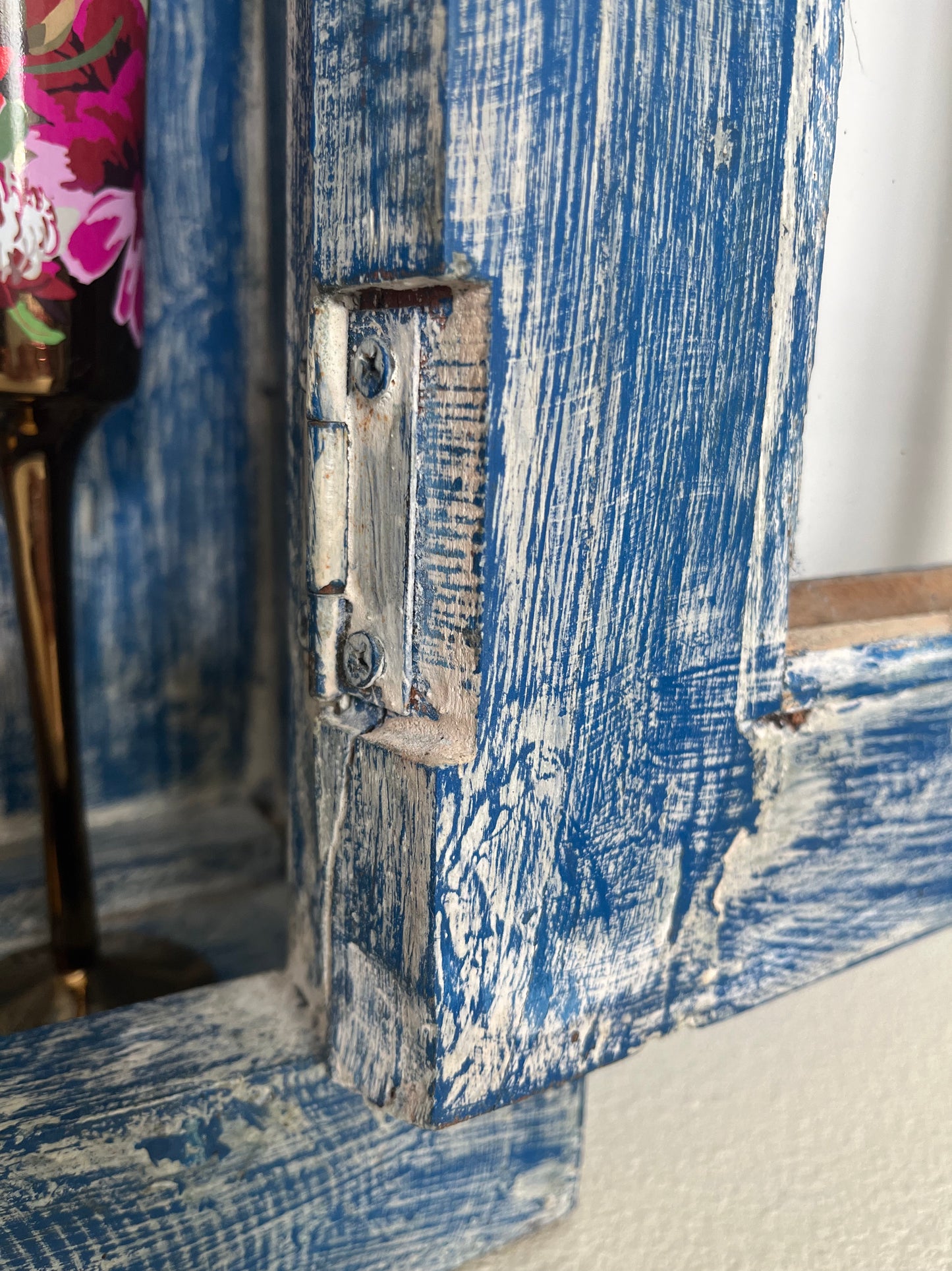 Beautiful Rustic Wall Display Cabinet